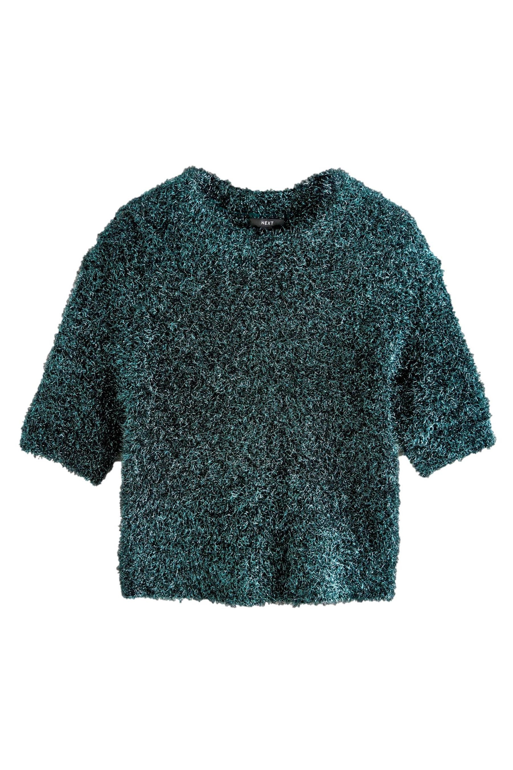 Next Kurzarmpullover Kurzärmeliges, gestricktes T-Shirt mit günstig online kaufen
