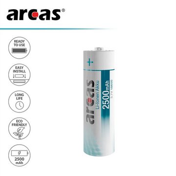 AGI Original Akku für Arcas 18650 2500mAh Akku Akku