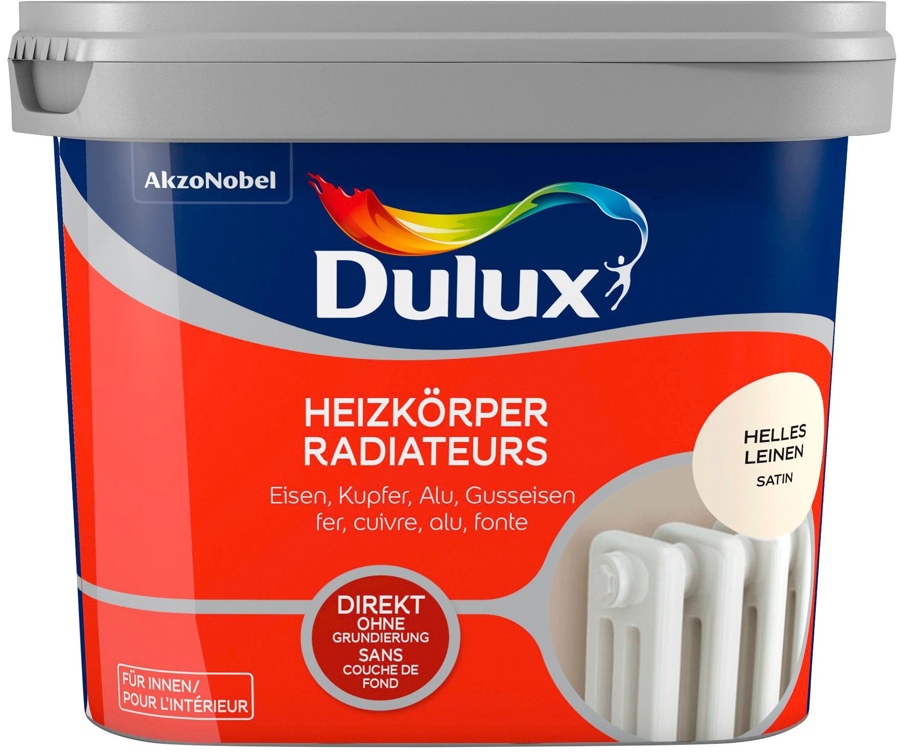 Dulux Heizkörperlack Fresh Up, hell leinen, 0,75 l