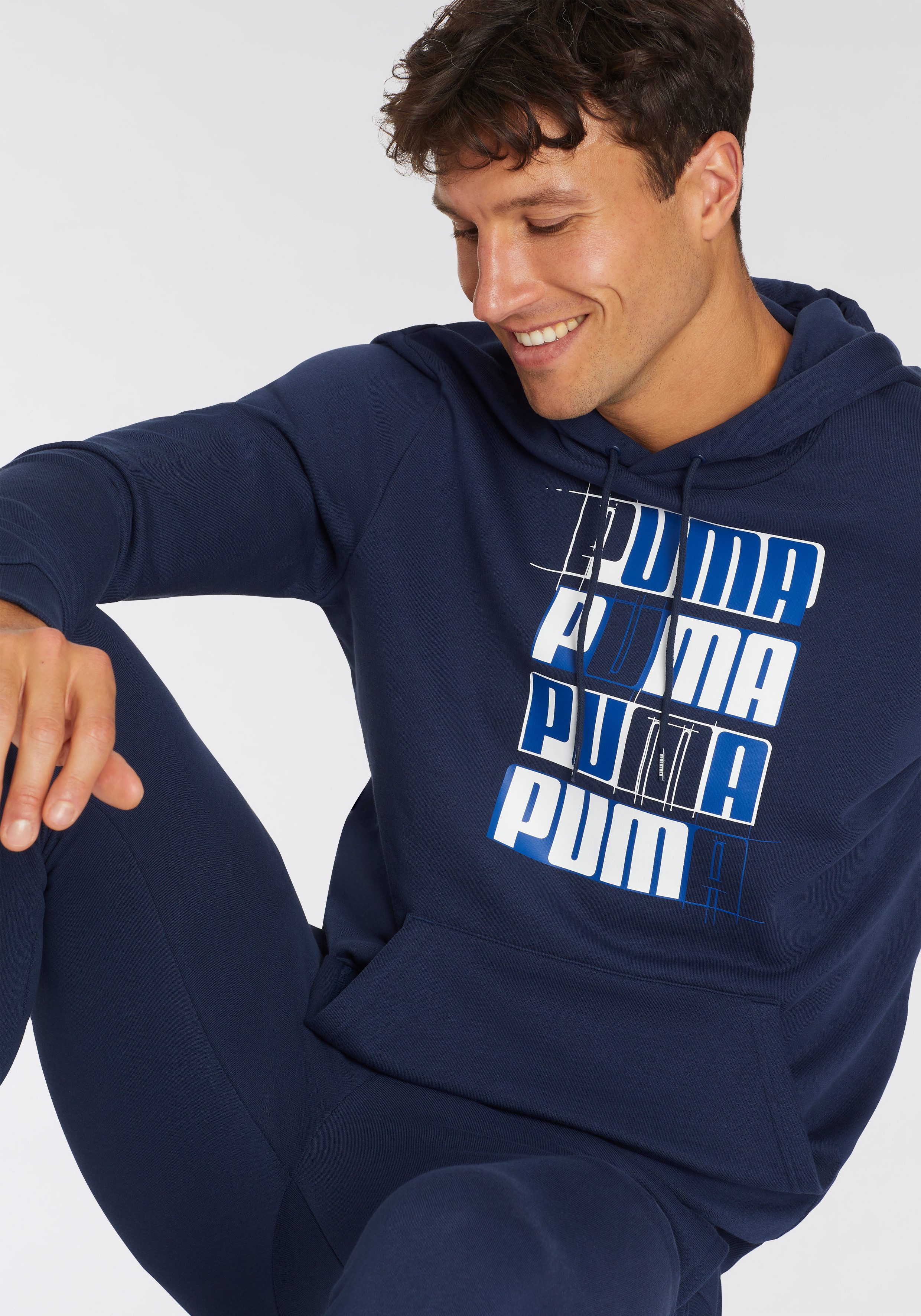 PUMA Kapuzensweatshirt ESS+ LOGO LAB HOODIE TR mit Kapuze, mit Kängurutasche, Regular Fit