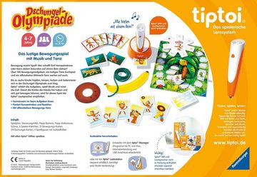 Ravensburger Spiel, Bewegungsspiel tiptoi® ACTIVE Dschungel-Olympiade, Made in Europe, FSC® - schützt Wald - weltweit