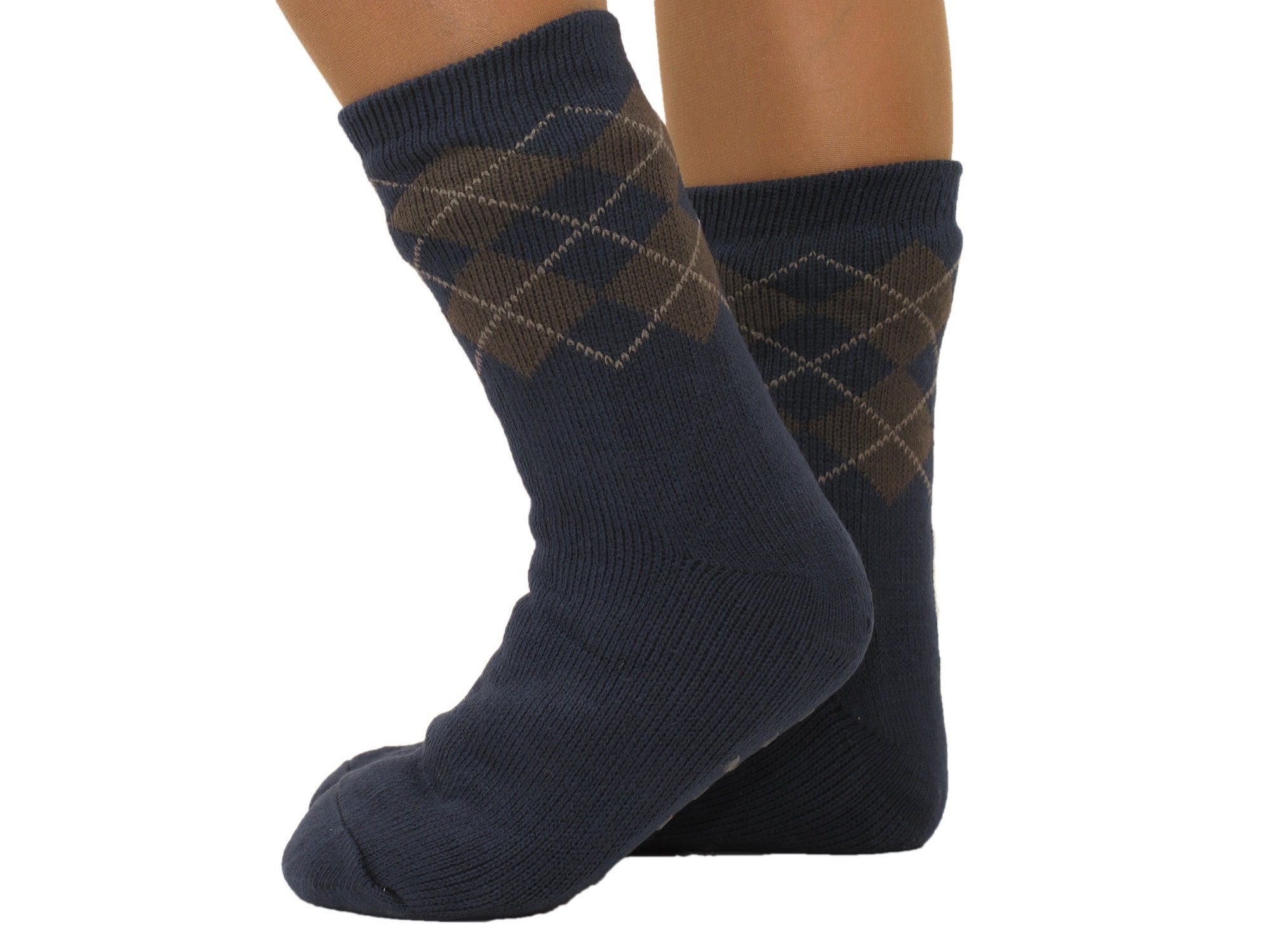 Markenwarenshop-Style Haussocken Herren Hüttensocken Hüttenschuhe Hausschuh günstig online kaufen