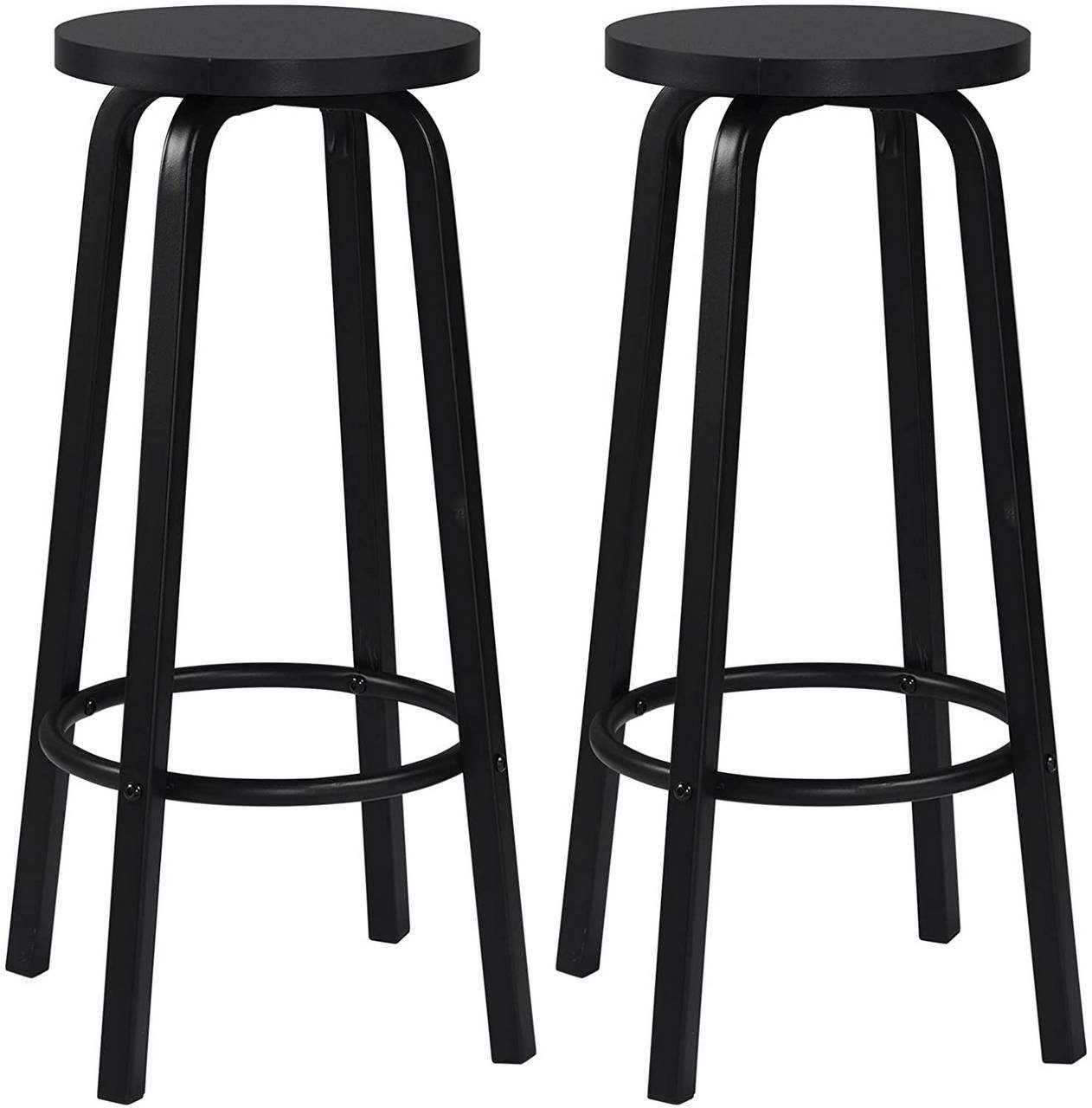 Woltu Barhocker (2 St), Bistrohocker Tresenhocker Barstuhl aus MDF und Meta günstig online kaufen