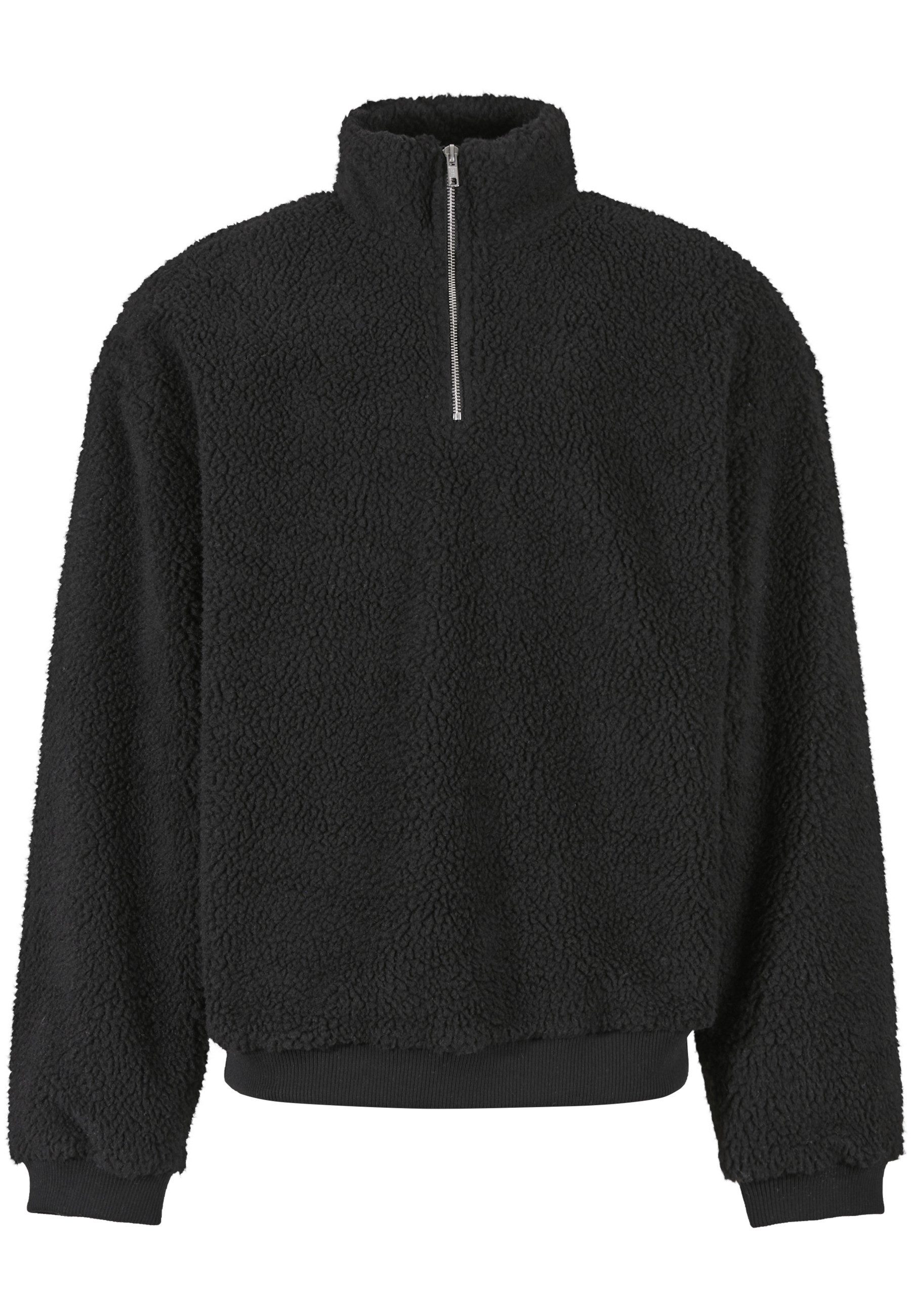 URBAN CLASSICS Kapuzensweatshirt Urban Classics Oversized Teddy Troyer (1-tlg)