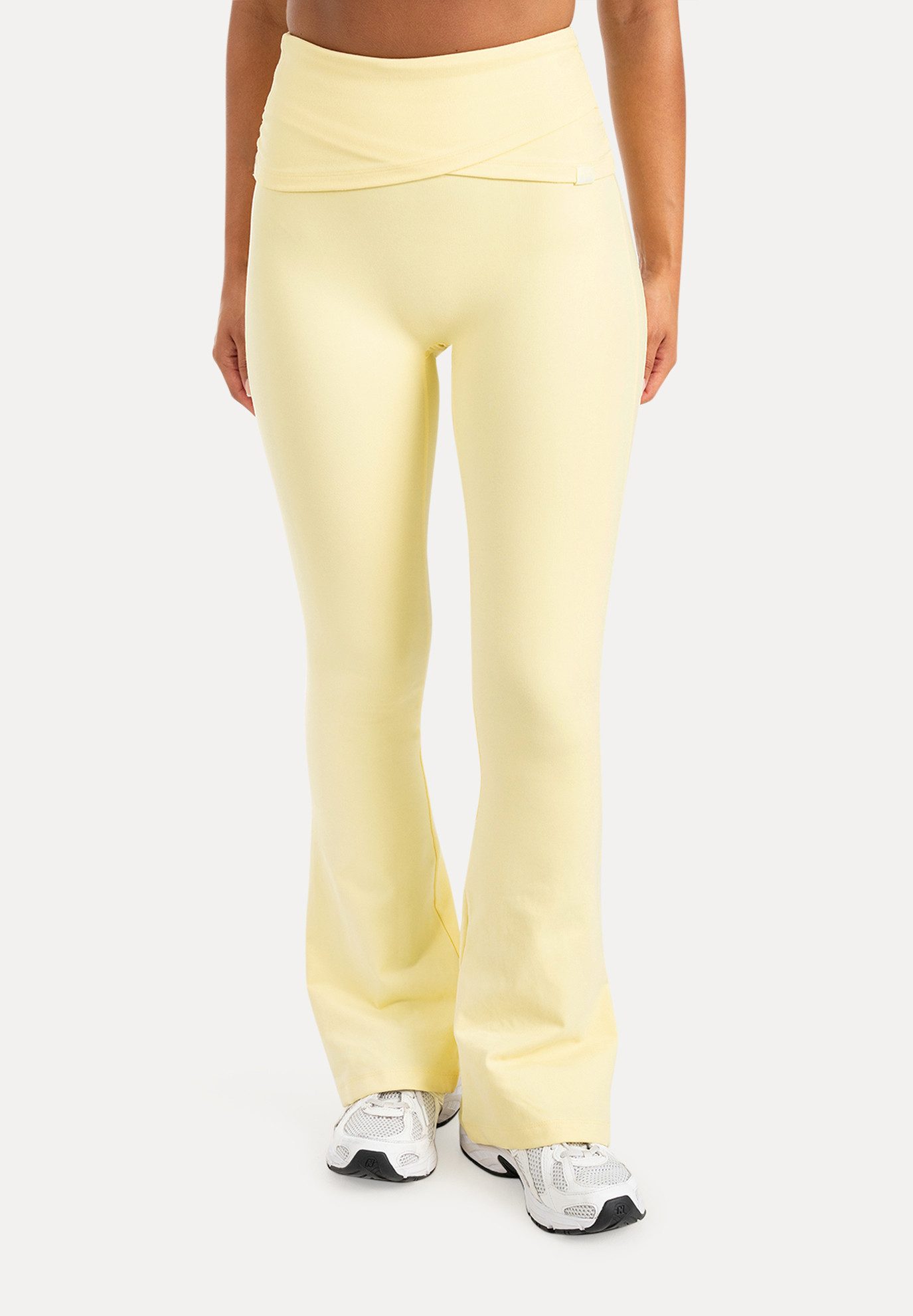 Smilodox Leggings Florea Damen, Schlaghose, Soft Touch & Stretch, für Gym & Alltag Flared Fit, Soft Touch, Blickdicht, Komfortbund