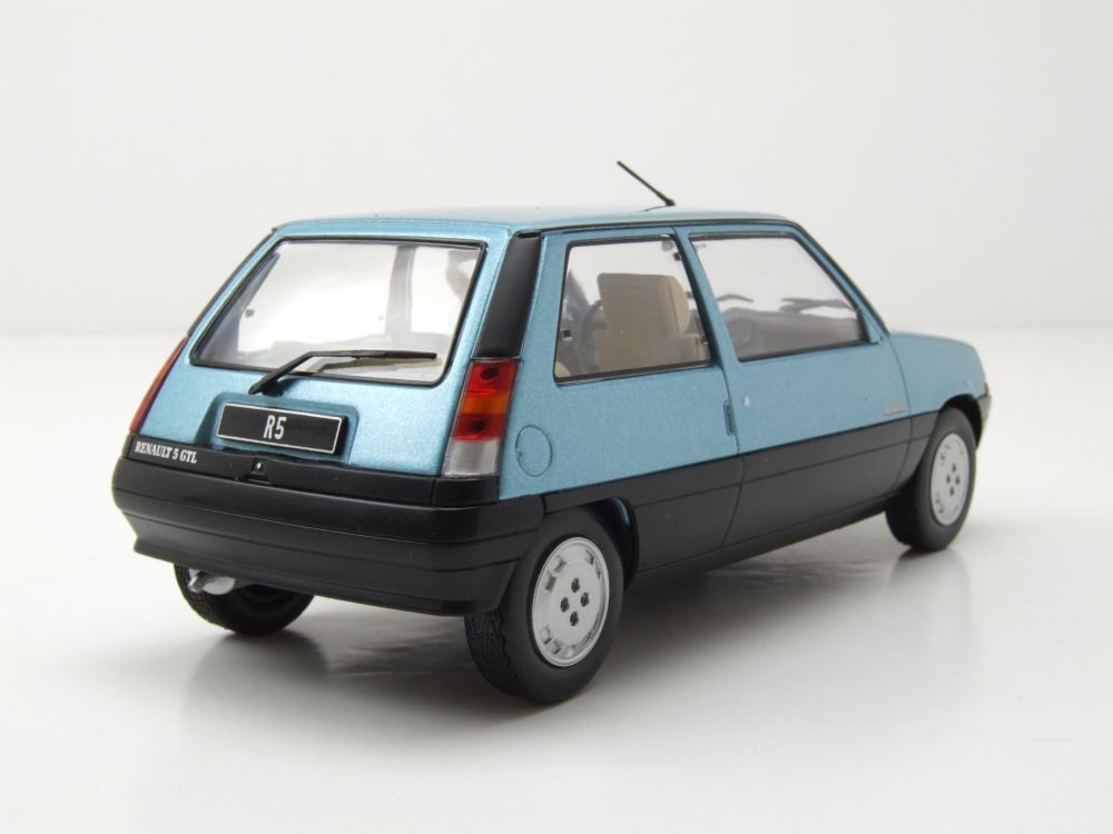 Whitebox Modellauto Renault 5 GTL1985 blau metallic, Maßstab 1:24