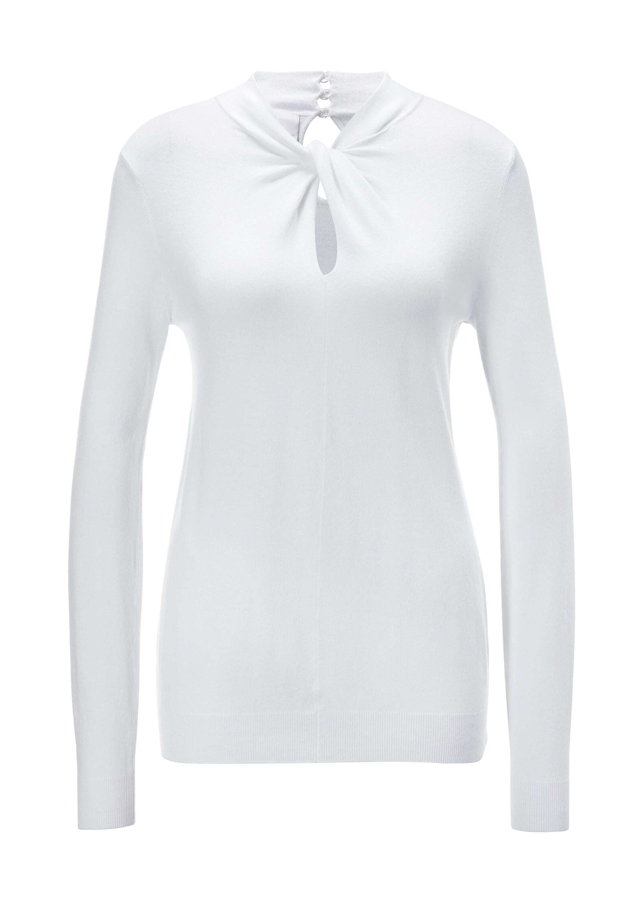 MADELEINE Strickpullover Pullover mit Knoten am günstig online kaufen