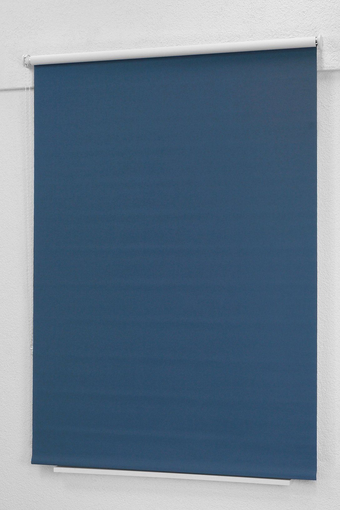 190x43cm Verdunklungsrollo abdunkelnd, Qualitätsrollo violettblau LYSEL®, abdunkelnd, HxB