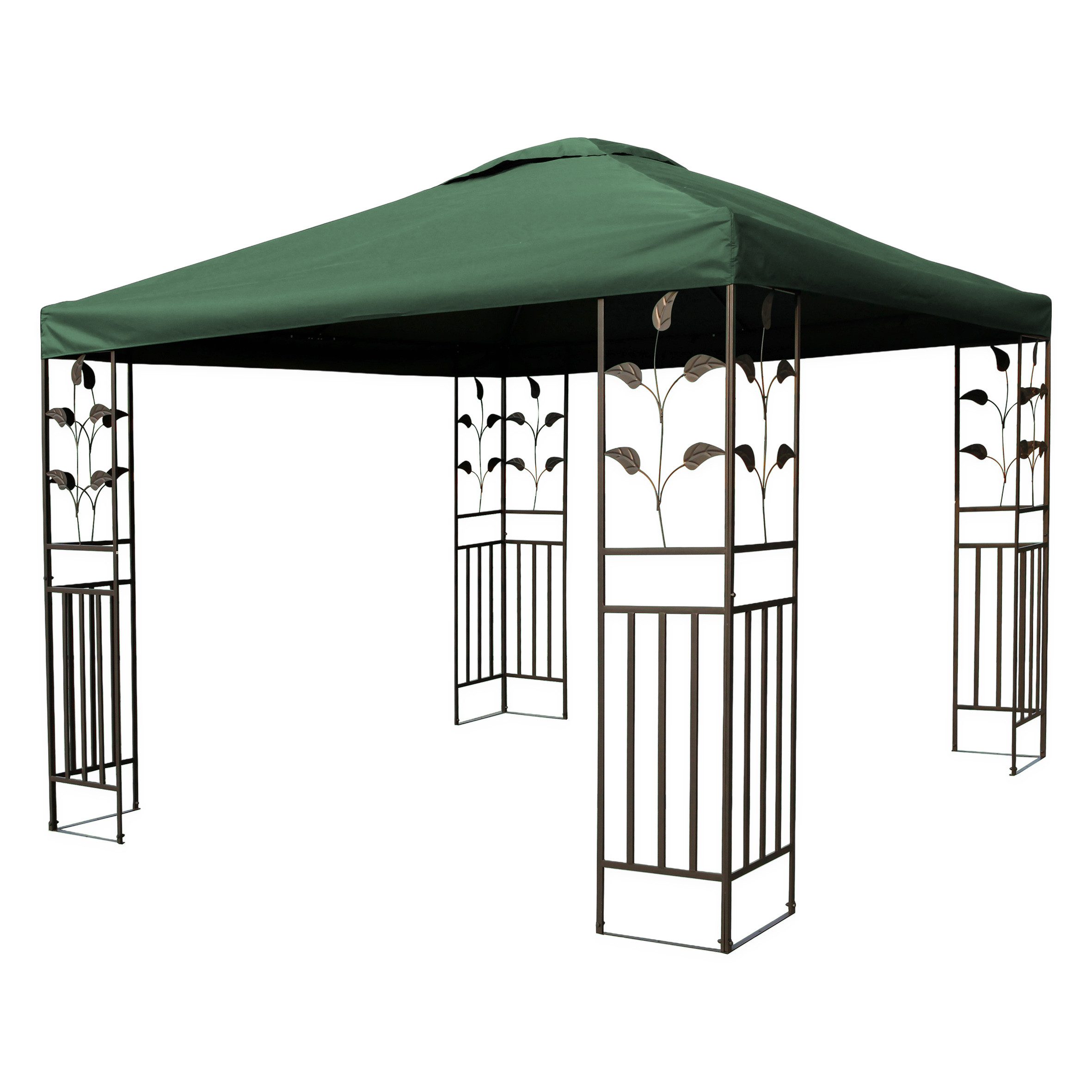 Spetebo Pavillon-Ersatzdach Ersatzdach mit PVC-Beschichtung - grün, (Stück, Ersatzdach), PVC Pavillondach wasserdicht