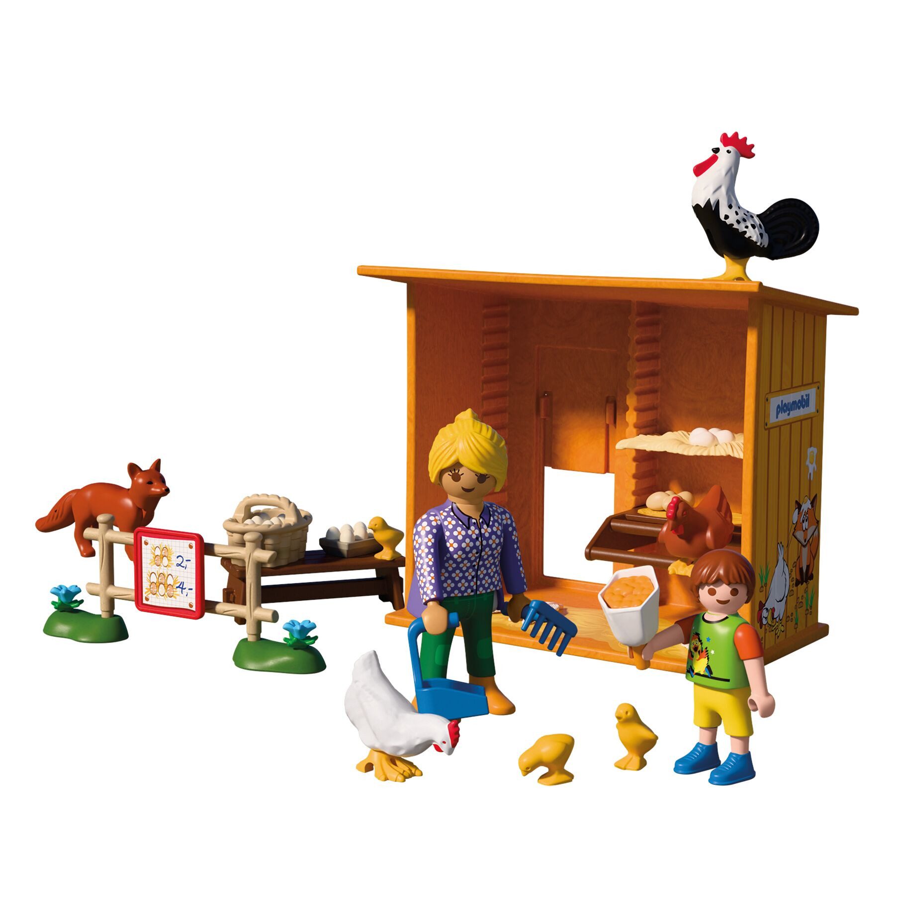 Playmobil® Hühnerstall (72168), Country Konstruktions-Spielset, Made in Europe