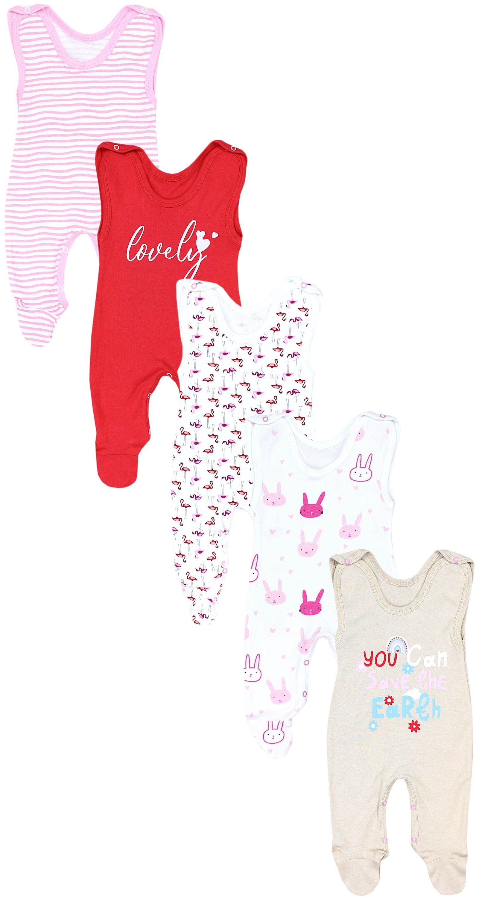 TupTam Ползунки TupTam Baby Unisex Ползунки mit Aufdruck Spruch 5er Pack
