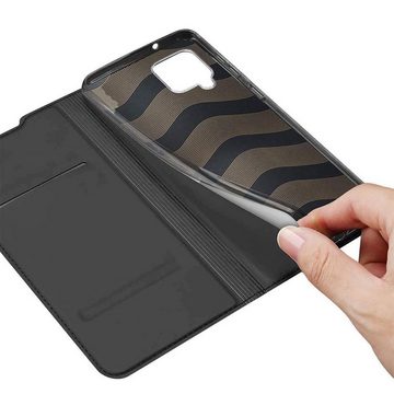 CoolGadget Handyhülle Magnet Case Handy Tasche für Samsung Galaxy A12 / M12 6,5 Zoll, Hülle Klapphülle Ultra Slim Flip Cover für Samsung A12 Schutzhülle