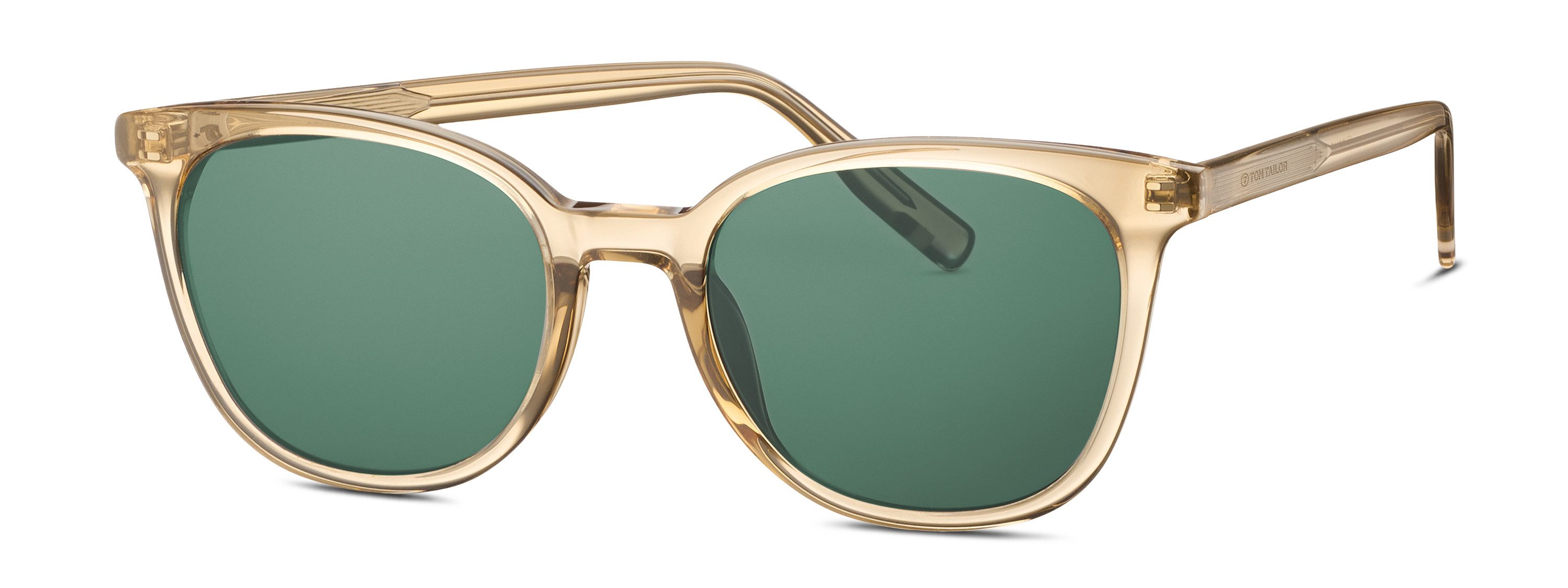 TOM TAILOR Sonnenbrille Modell 676014 Form Feminin, Logoschriftzug auf Bügel, Kunststofffassung