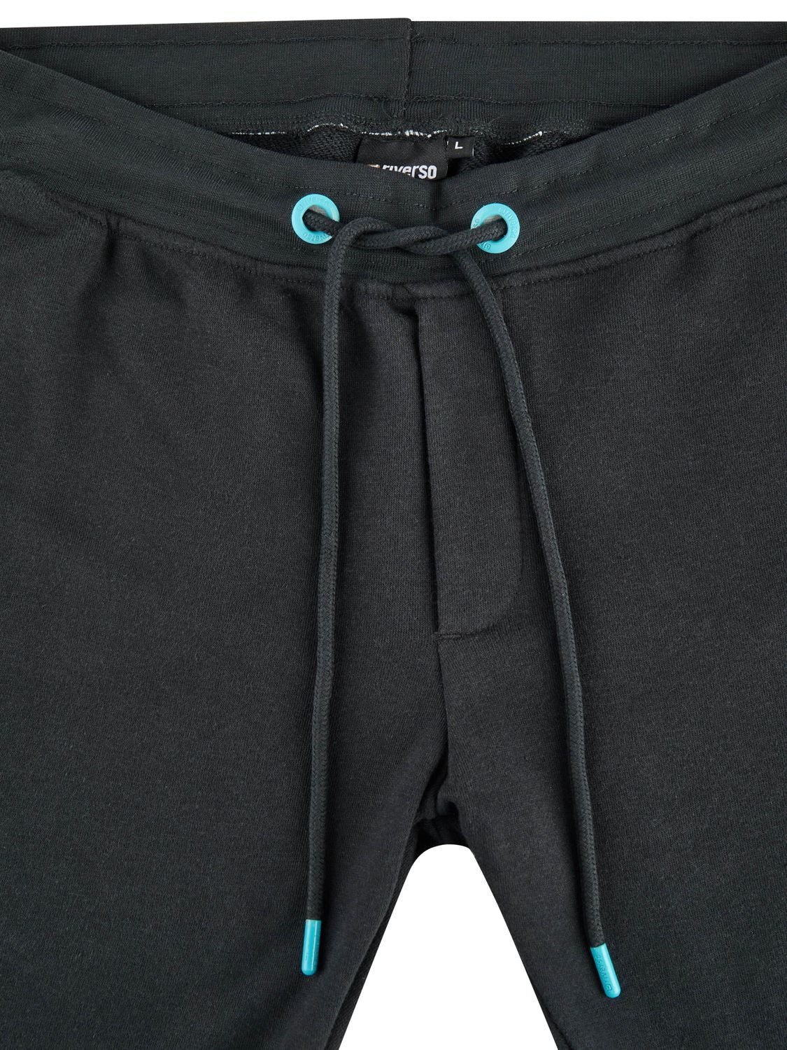 riverso Sweathose Herren Jogginghose RIVGuido Regular Fit Trainingshose aus pflegeleichter Baumwollmischung