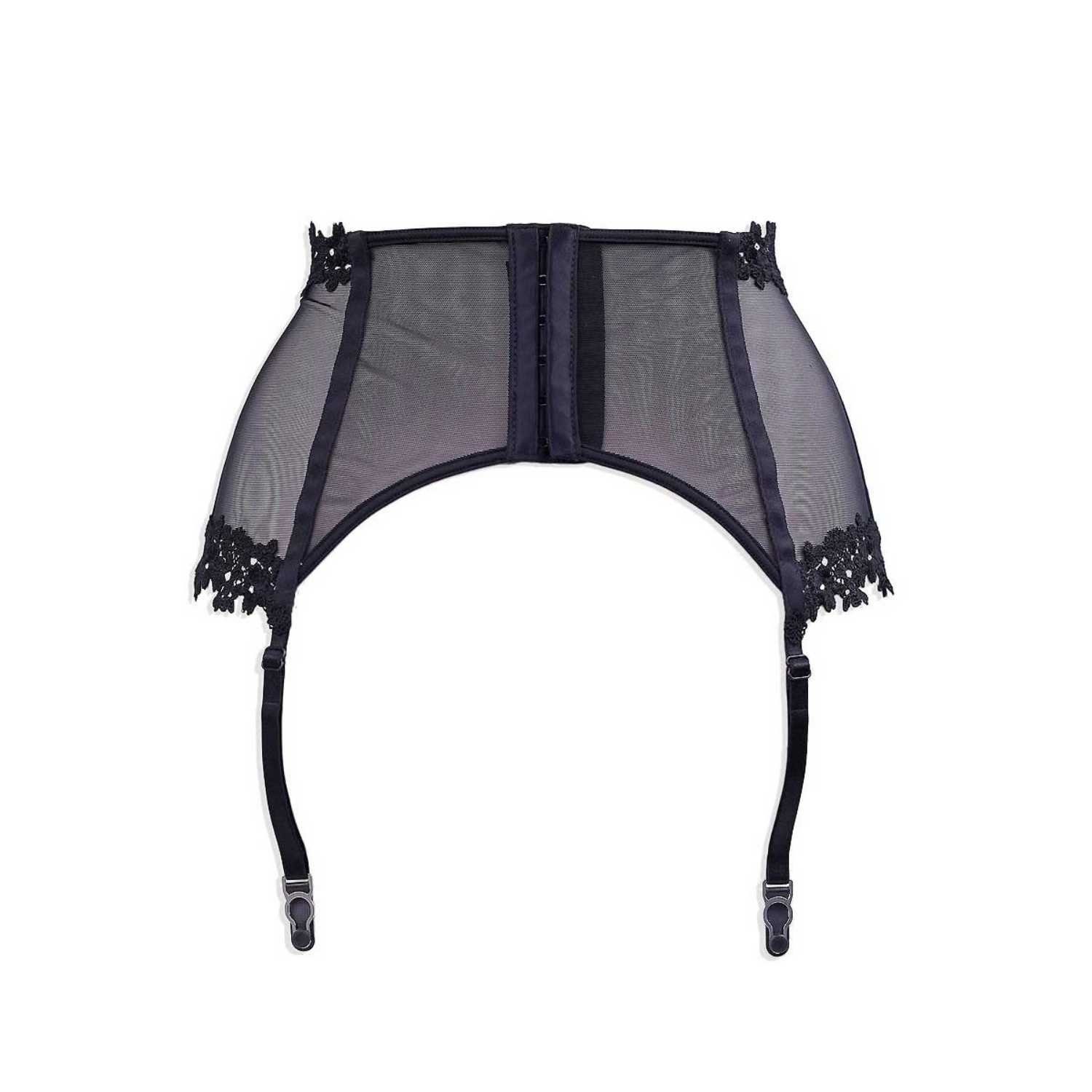 Luxxa Strapsgürtel Strapsgürtel Borsalino schwarz sexy hochwertig S