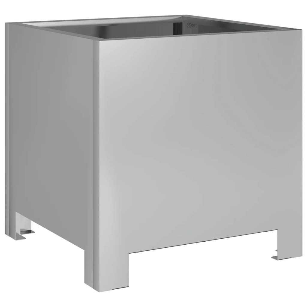 vidaXL Blumentopf Pflanzkübel 30x30x30 cm Verzinkter günstig online kaufen