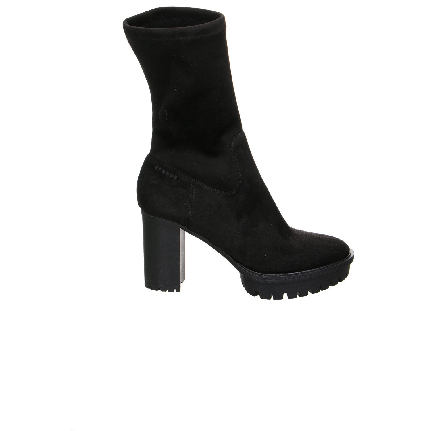 Copenhagen Studios Copenhagen Vegan Suede Leder Stiefeletten schwarz Stiefelette