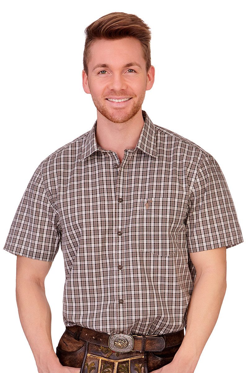 Orbis Textil GmbH & Co. KG Outdoorjacke Jagdhemd - JÄGER - trachtengrün