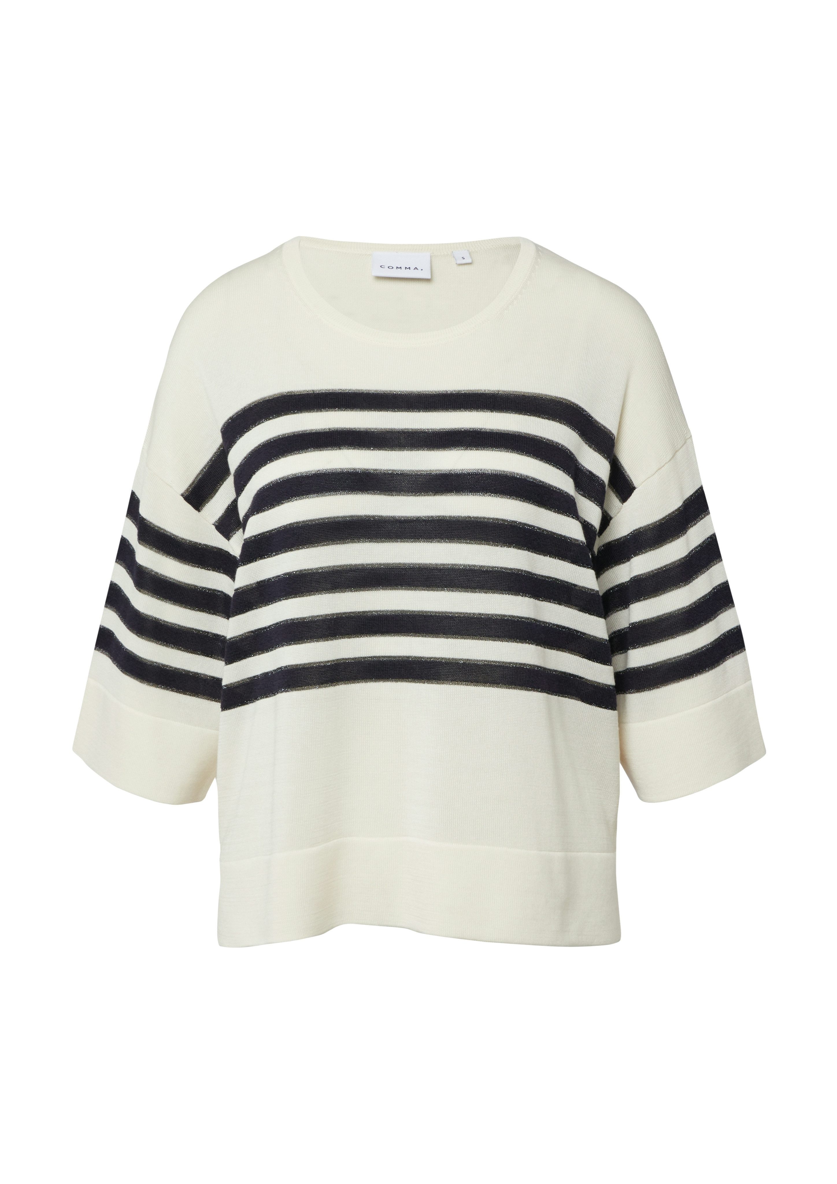 Kurzarmpullover Strickpullover