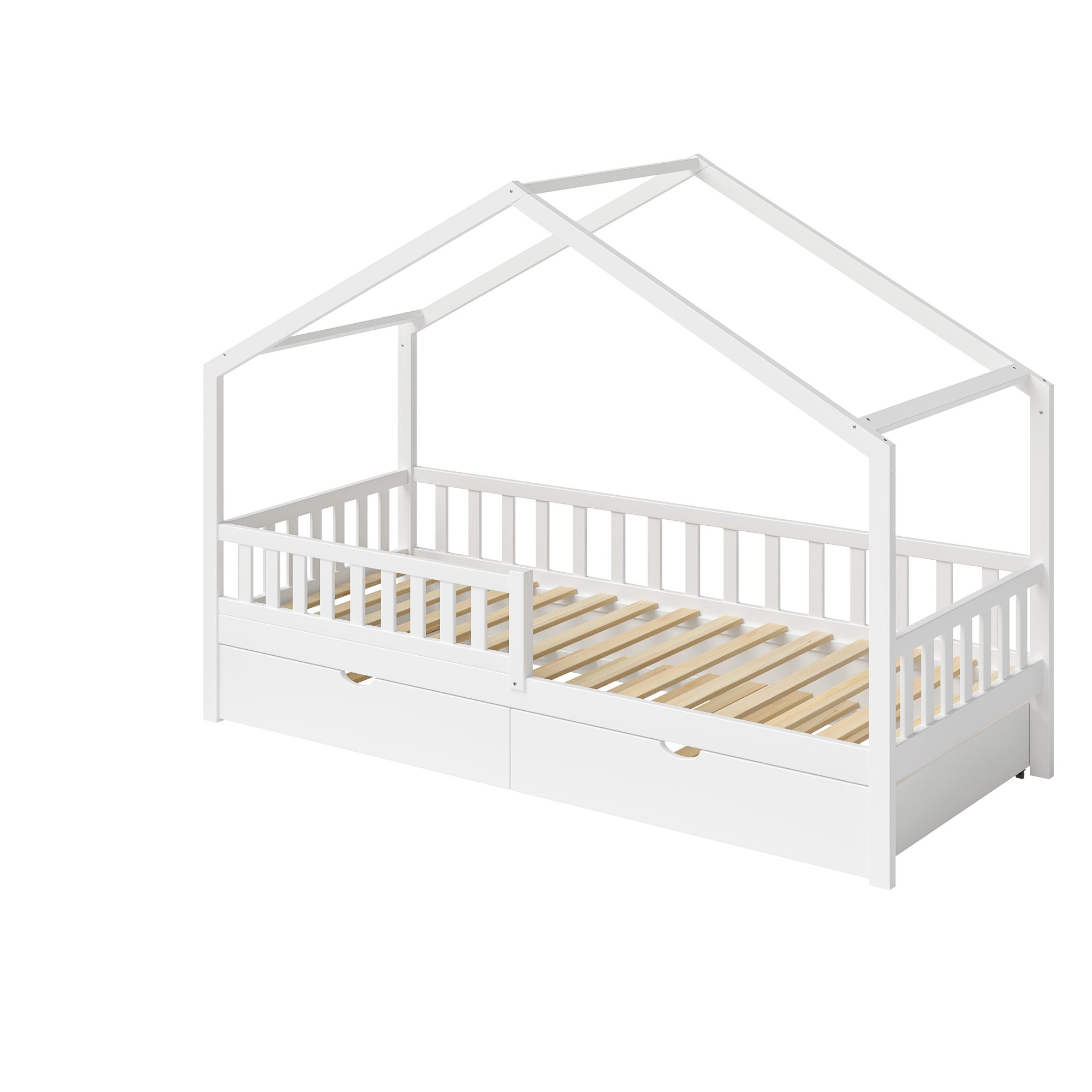 Bellabino Kinderbett Vils 90x200 cm, Ausziehbett günstig online kaufen