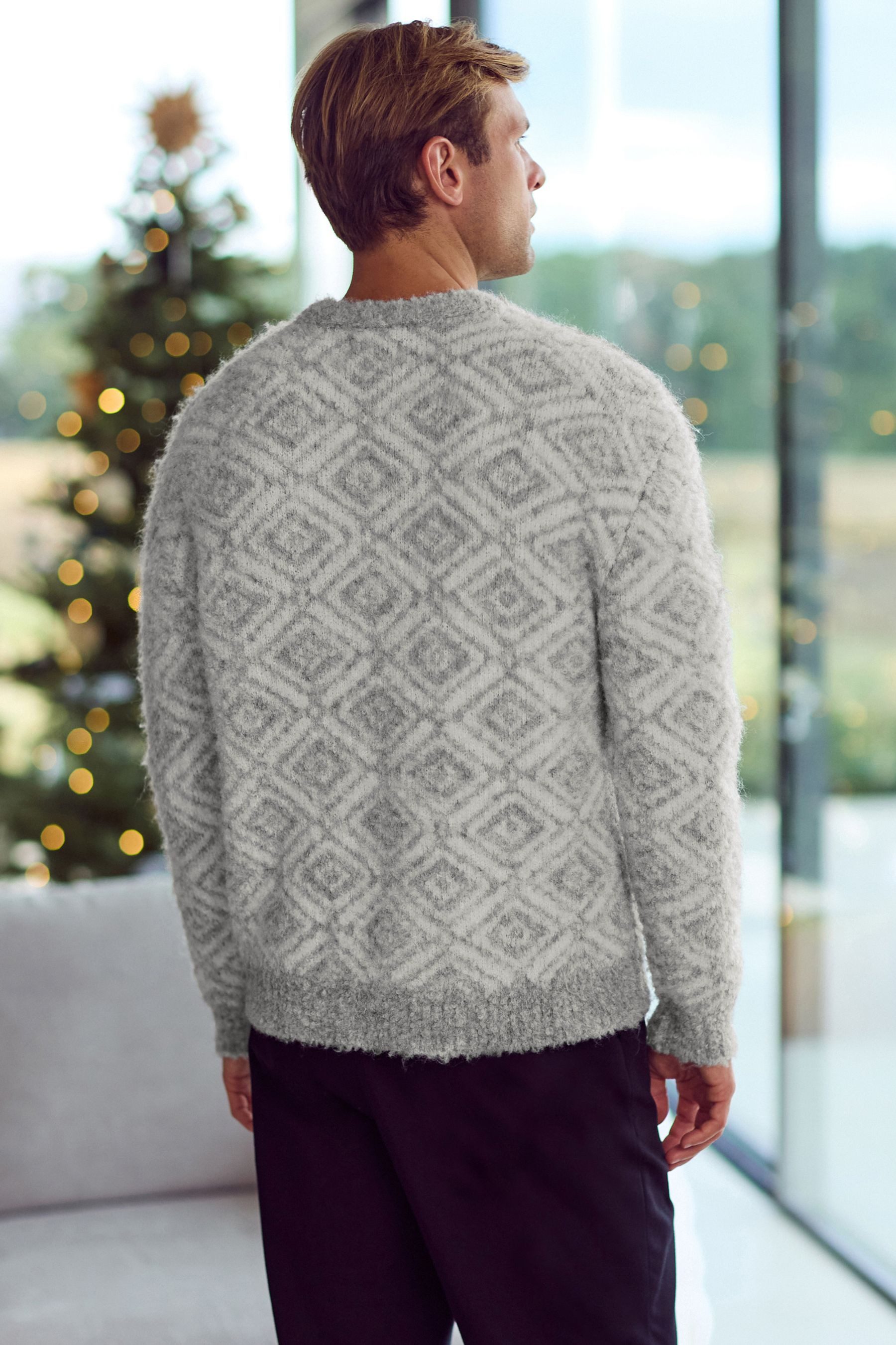 Next Rundhalspullover Relaxed Fit Rundhalspullover mit günstig online kaufen