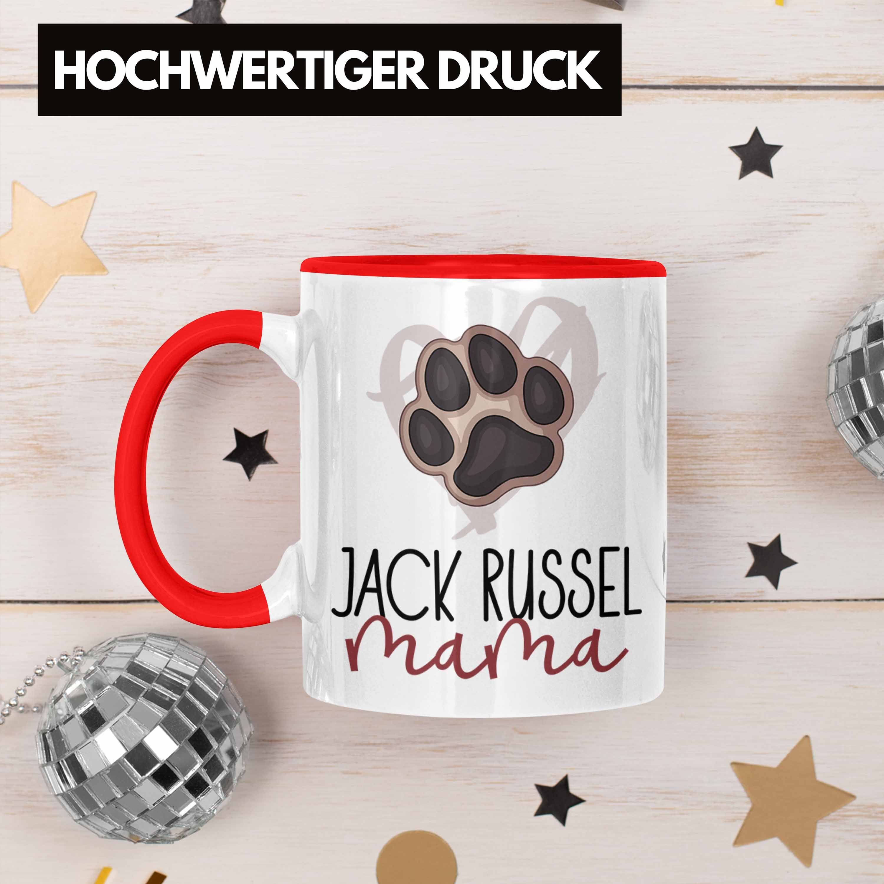 Pfote Jack Trendation Tasse Tasse Lustige Rot Muttertag Geschenk Mama Russel