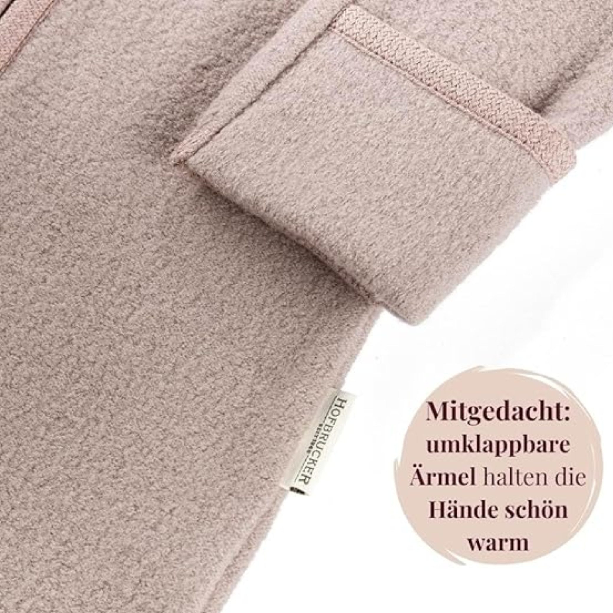 Hofbrucker seit 1948 Schlafoverall Wollwalk Overall – Bild 5 von 5