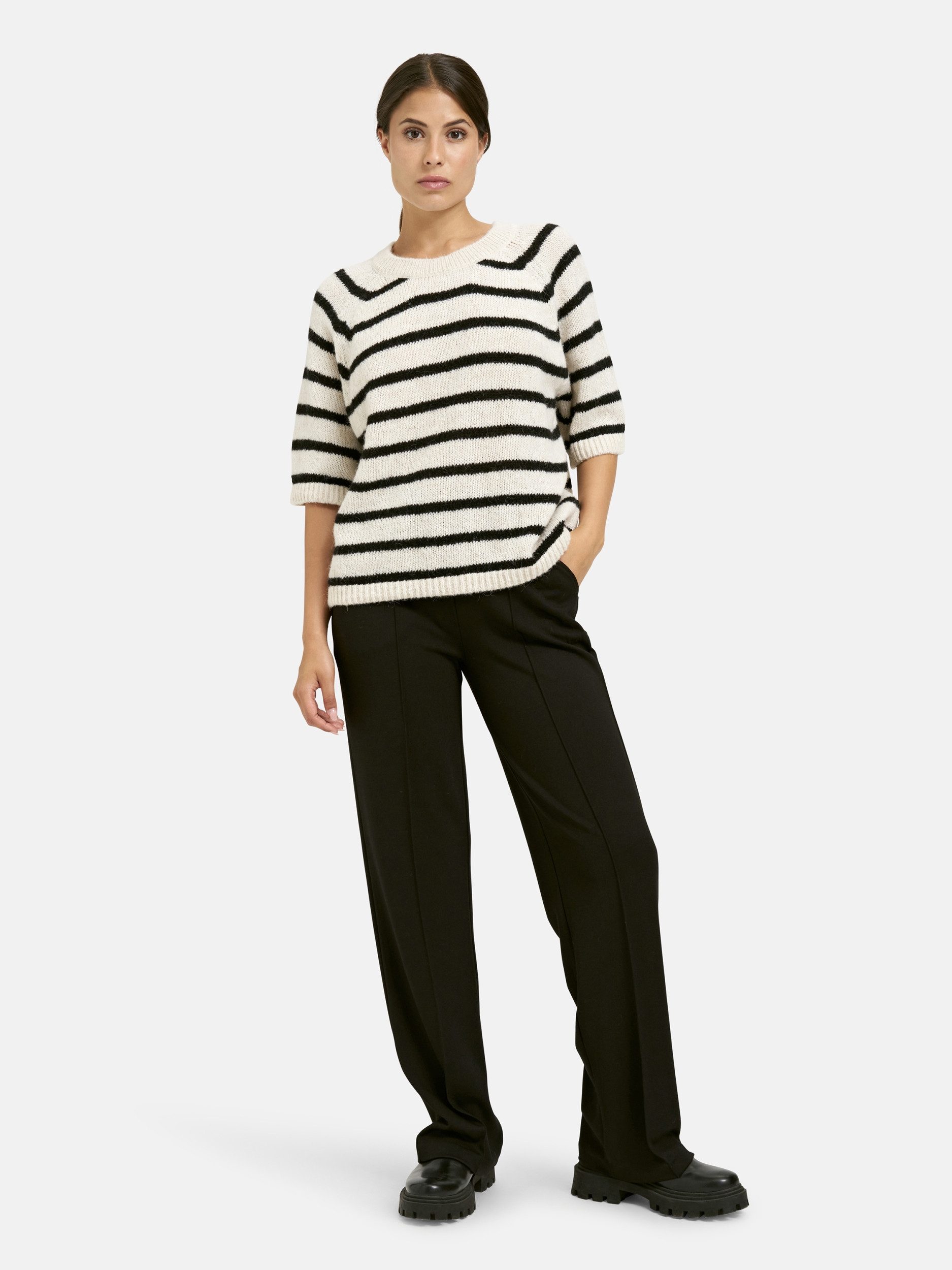 Milano Italy 3/4 Arm-Pullover LOOSE FIT PULLOVER W