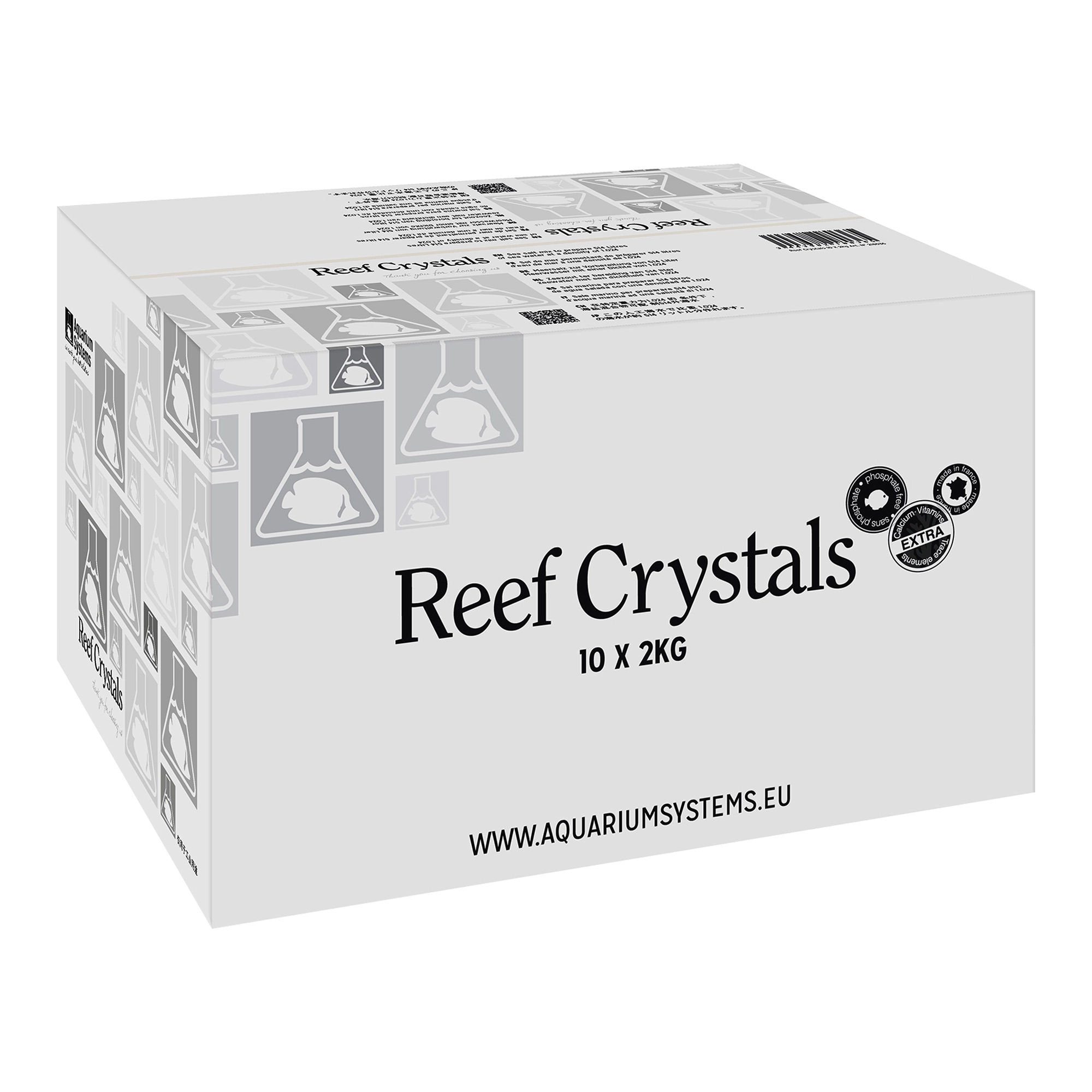 Aquarium Systems Aquarium Reef Crystals Meersalz, 10x 2 kg