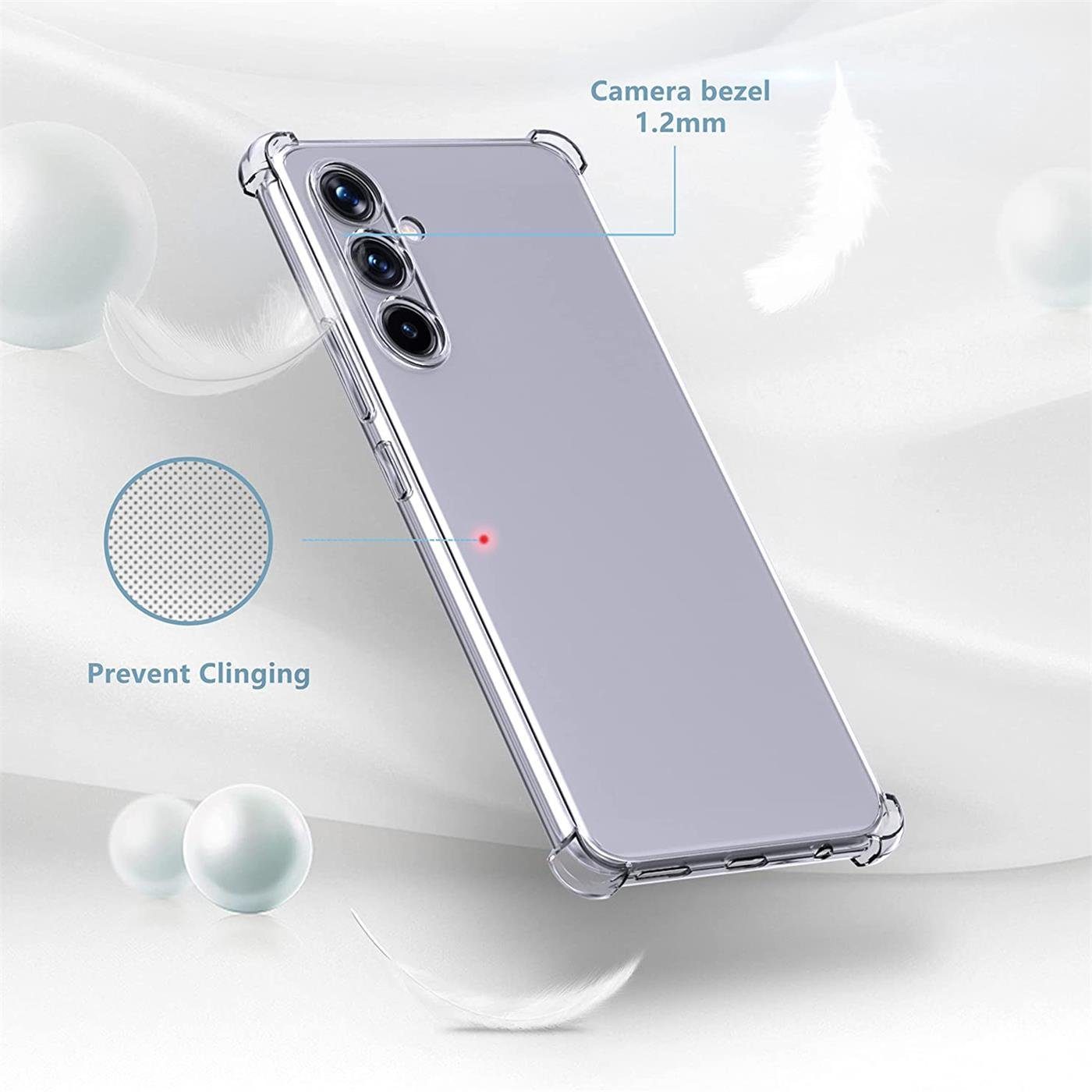 CoolGadget Handyhülle Anti Shock Rugged Case für Samsung Galaxy A34 5G 6,5 Zoll, Slim Cover mit Kantenschutz Schutzhülle für Samsung A34 5G Hülle – Bild 5 von 5