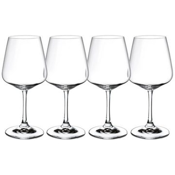 Villeroy & Boch Rotweinglas Ovid Rotweingläser 590 ml 4er Set, Glas