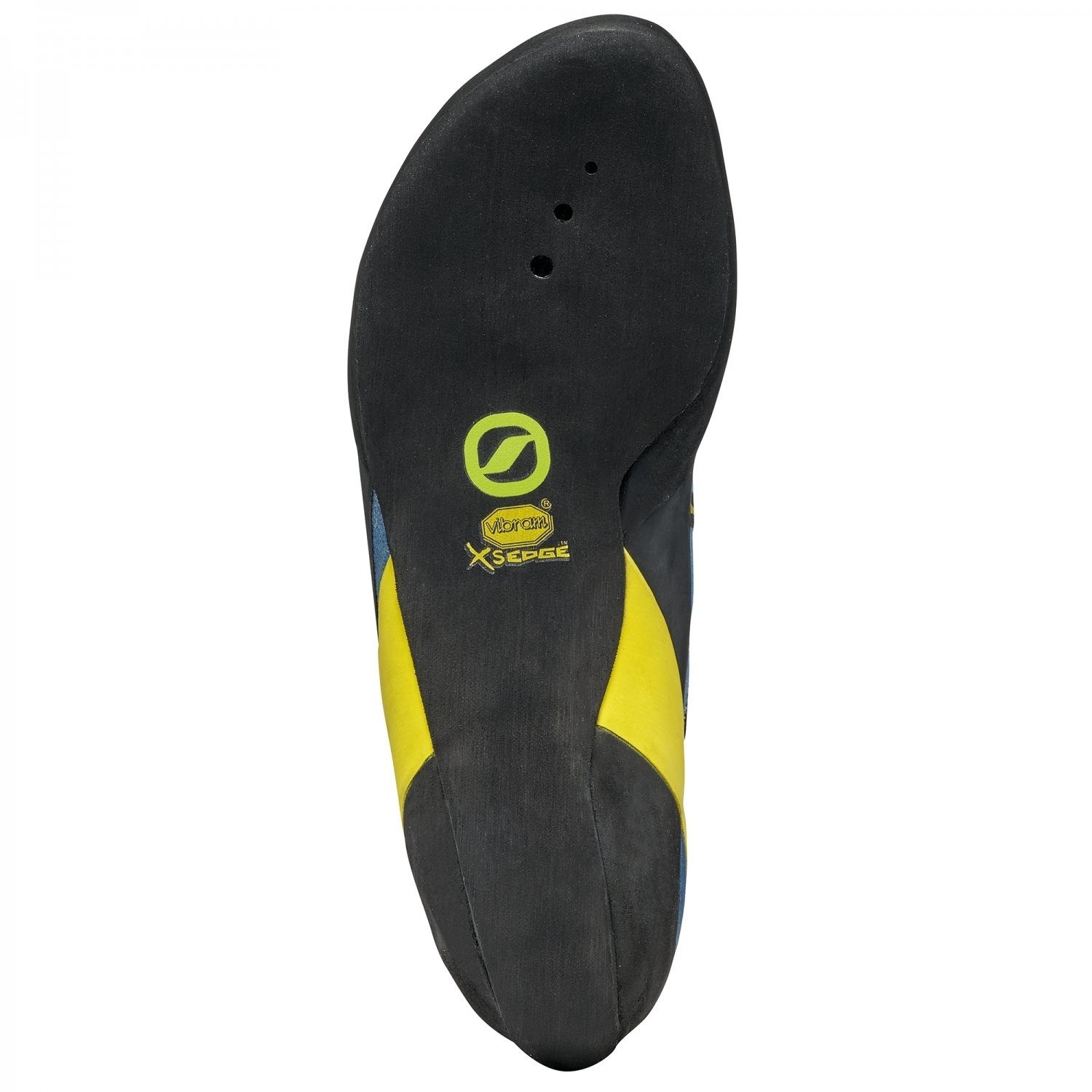 Scarpa Vapor Herren Kletterschuh blau/gelb Kletterschuh