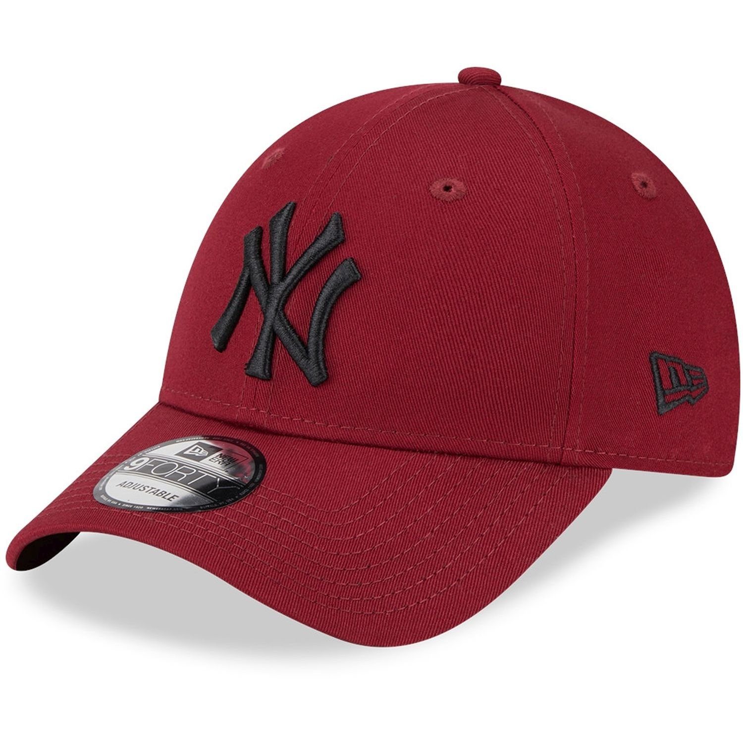 New Era Baseball Cap 9Forty Strapback New York Yankees cardinal