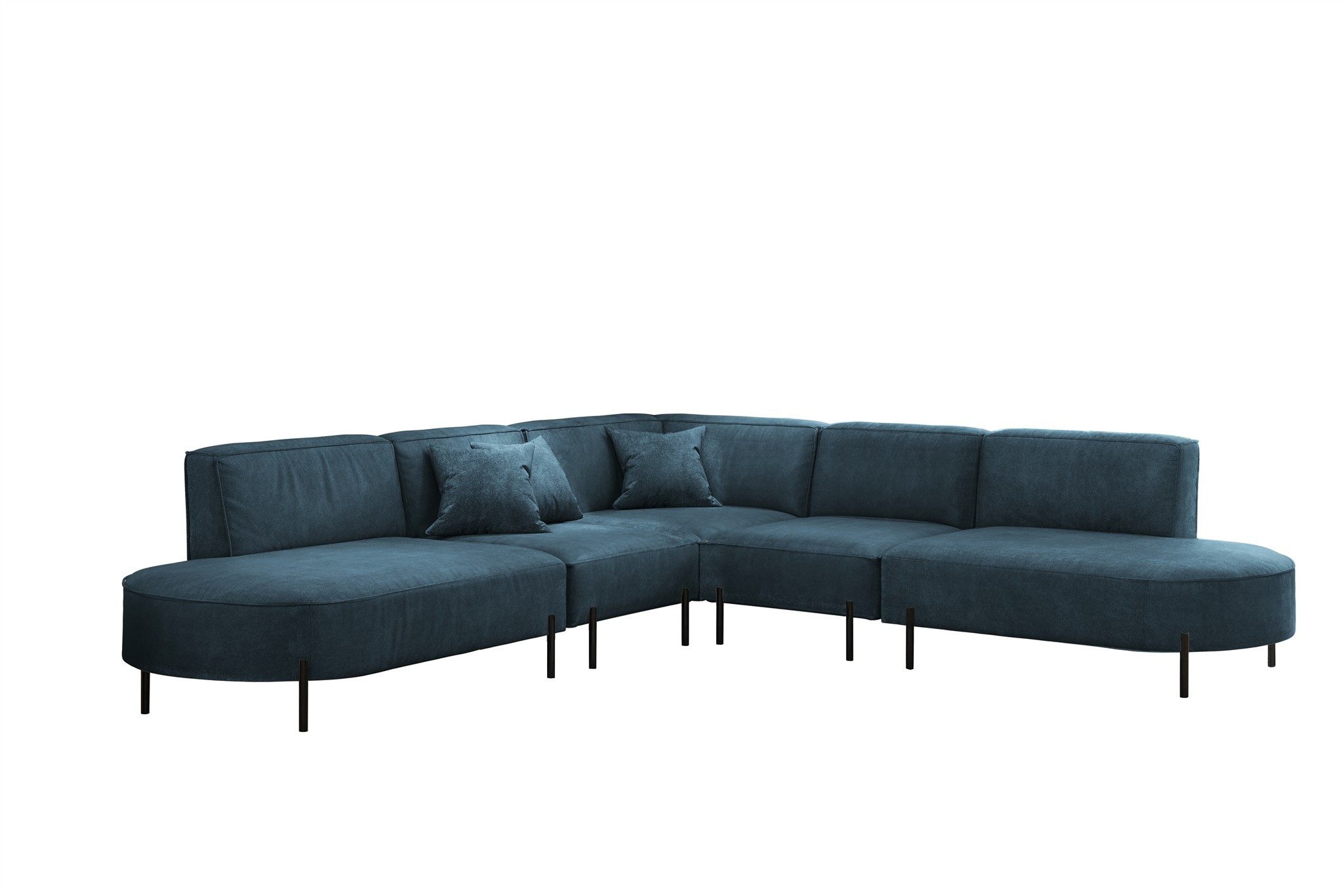 Fun Möbel Ecksofa Sofa VALENCIA Seite günstig online kaufen