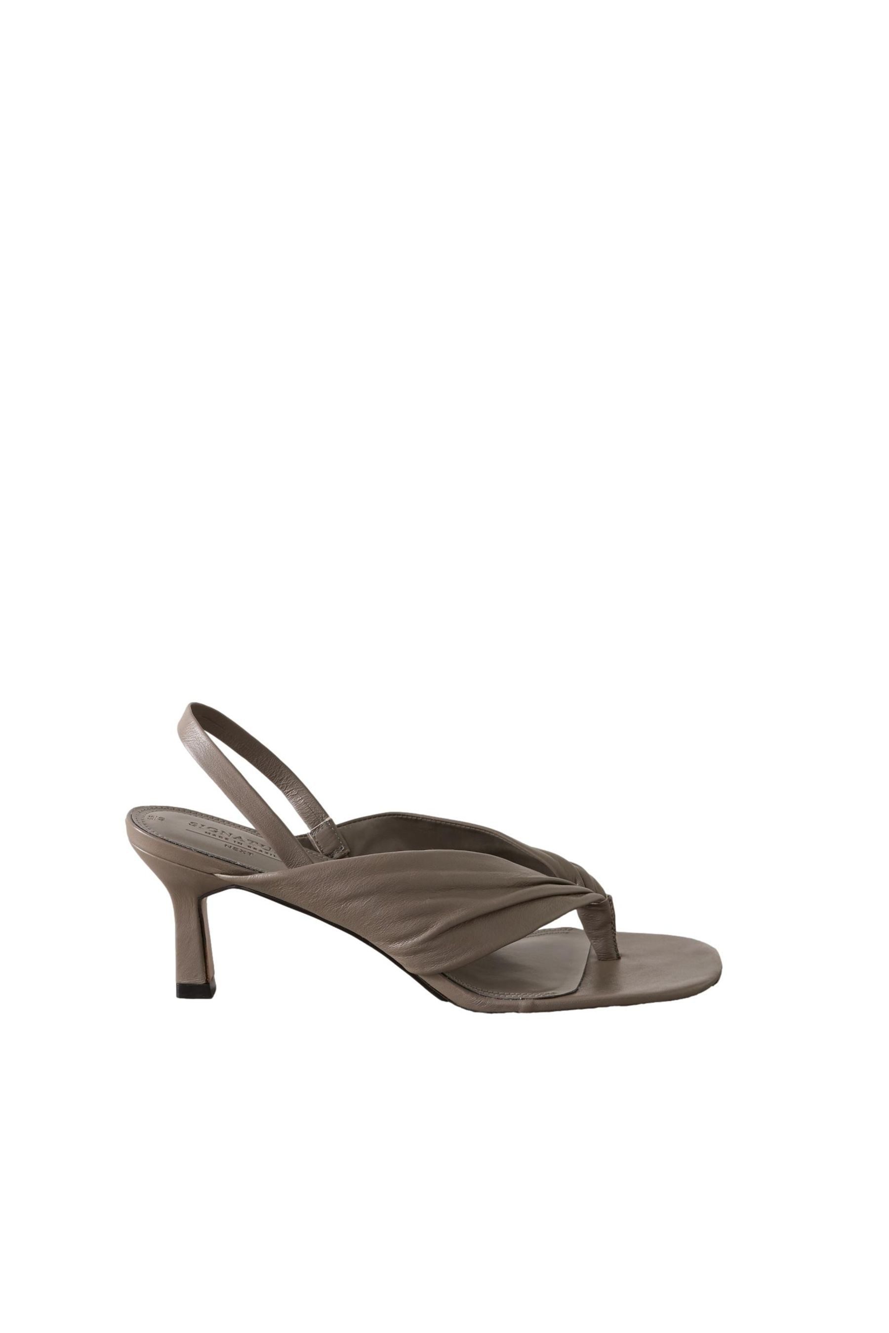 Next Forever Comfort® Шльопанці mit Absatz aus Leder Slingsandale (1-tlg)