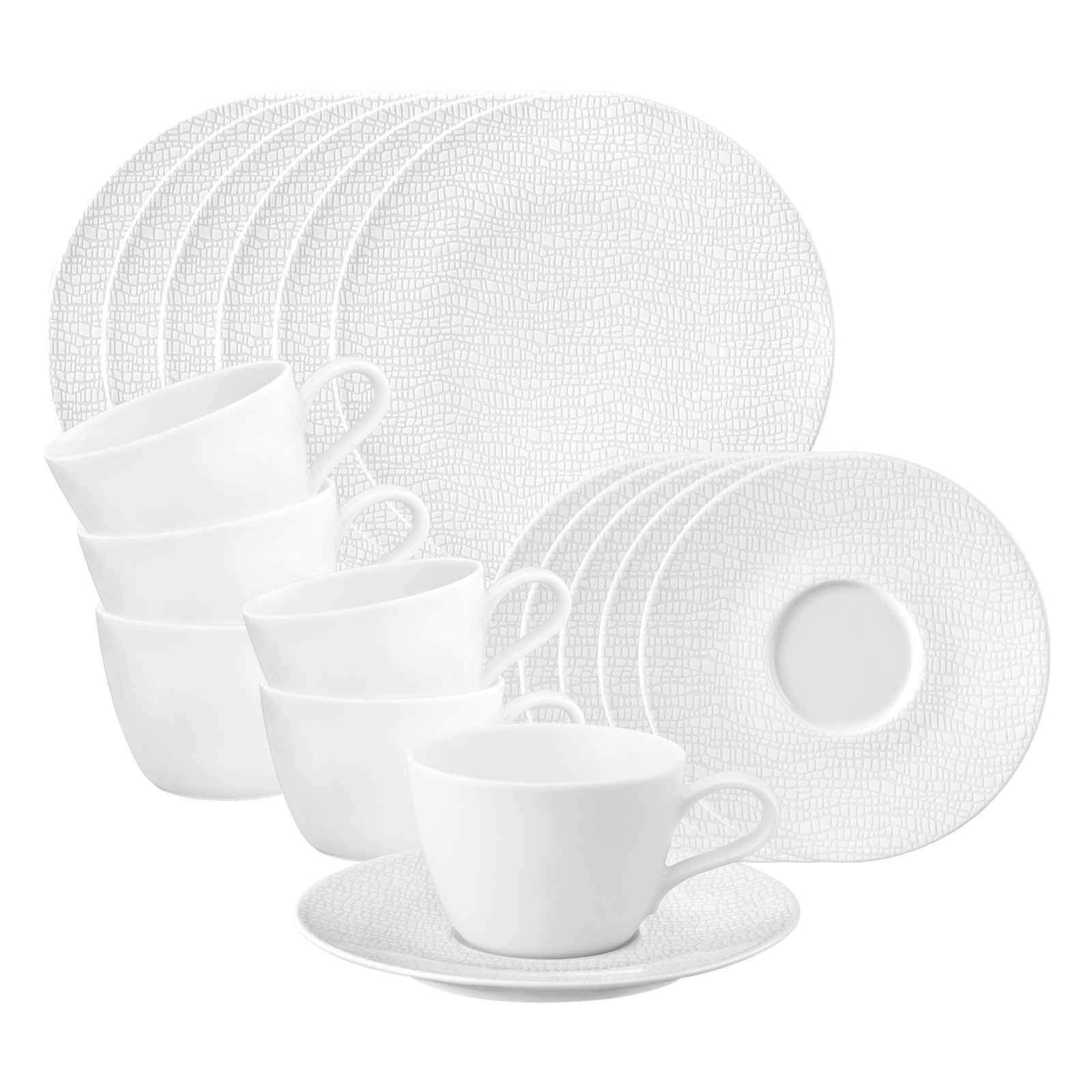 Seltmann Weiden Комбинированное обслуживание Life Fashion Кофейный сервиз 18er Set (18-tlg), Porzellan
