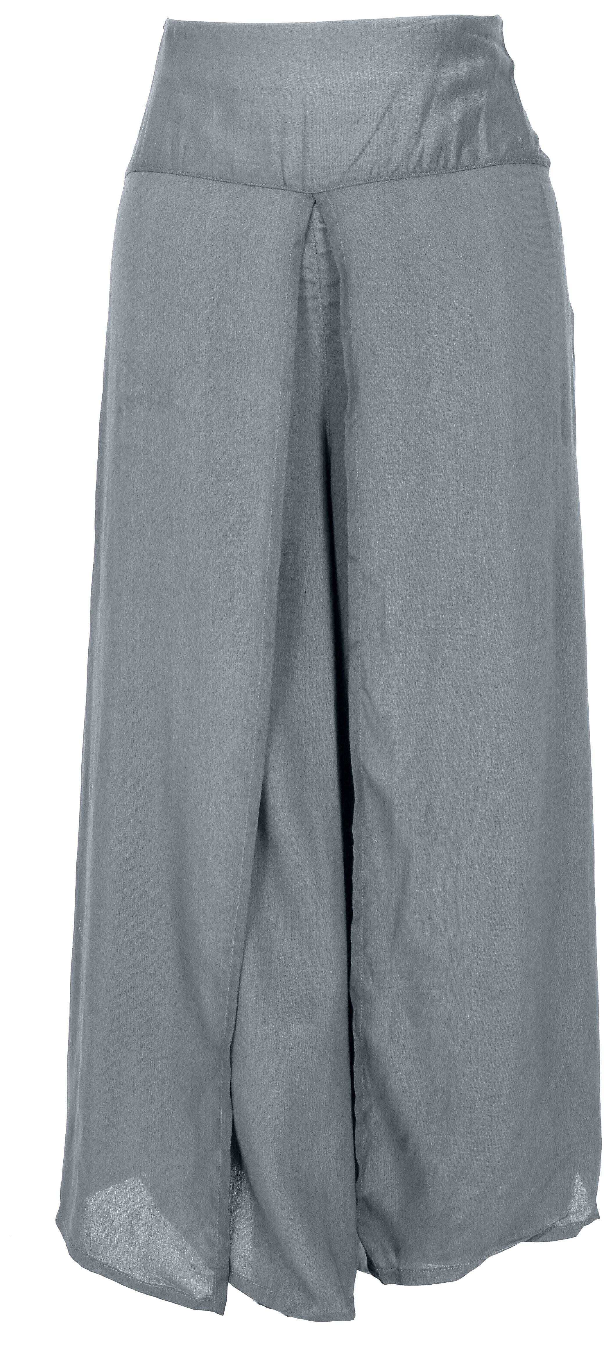 Guru-Shop Relaxhose Palazzohose, offene Boho Sommerhose, Hosenrock.. altern günstig online kaufen