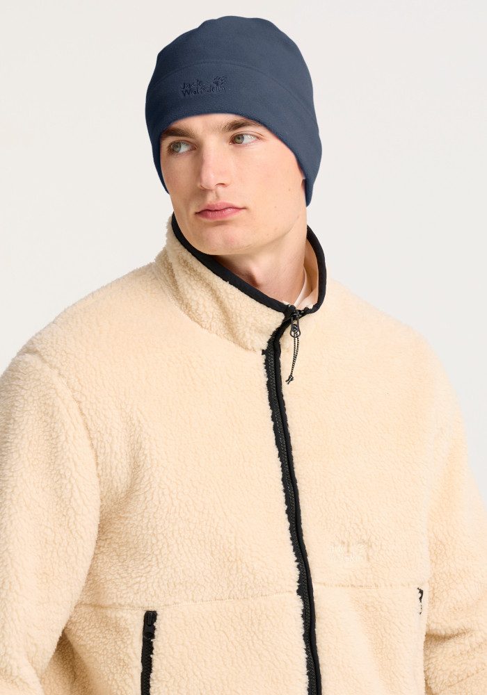 Jack Wolfskin Beanie REAL STUFF BEANIE Fleecemütze, leicht, aus recycelten Materialien – Bild 5 von 5