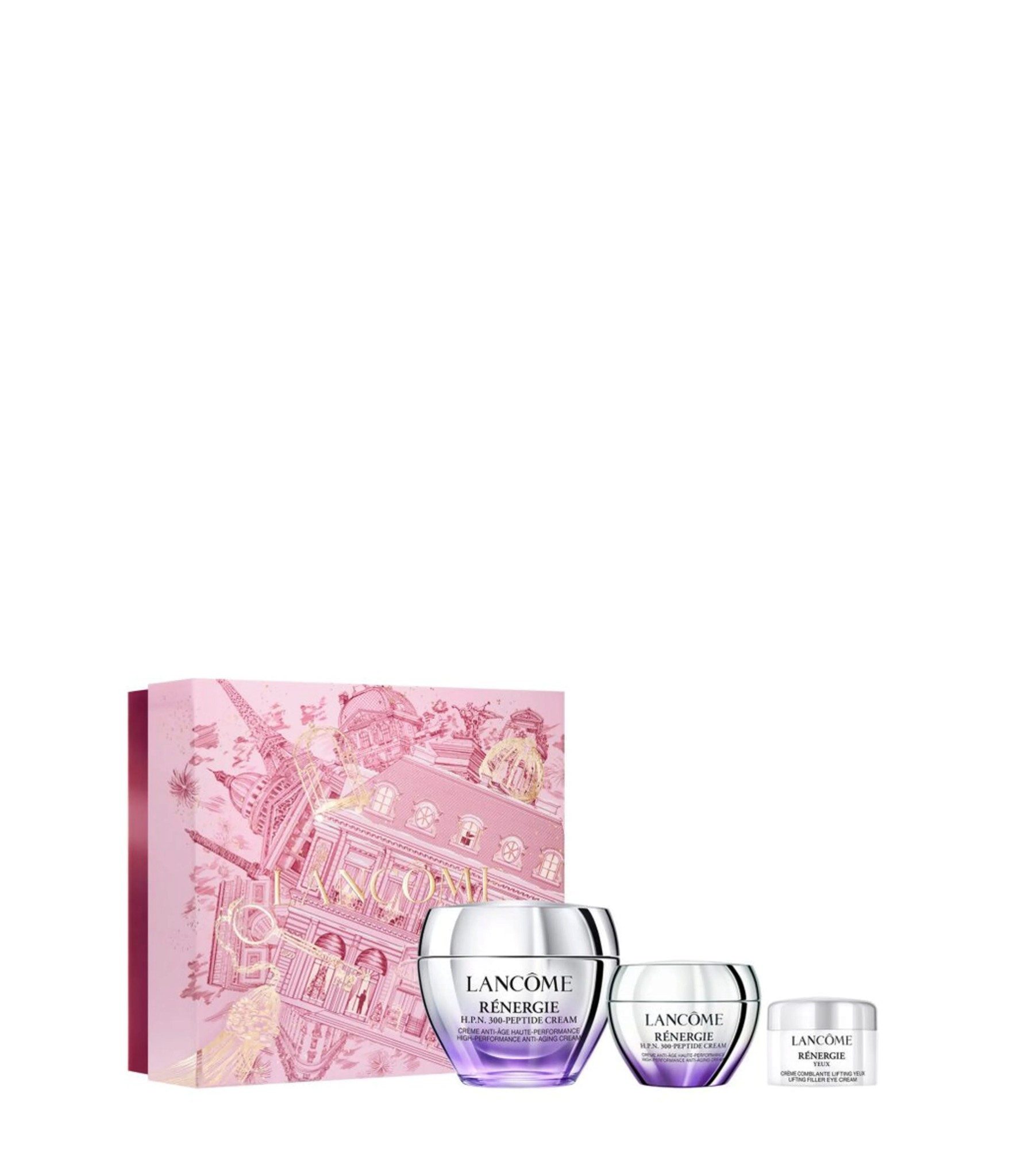 LANCOME Gesichtspflege-Set Rénergie H.P.N. 300-Peptide + Eye Cream Set, 3-tlg.