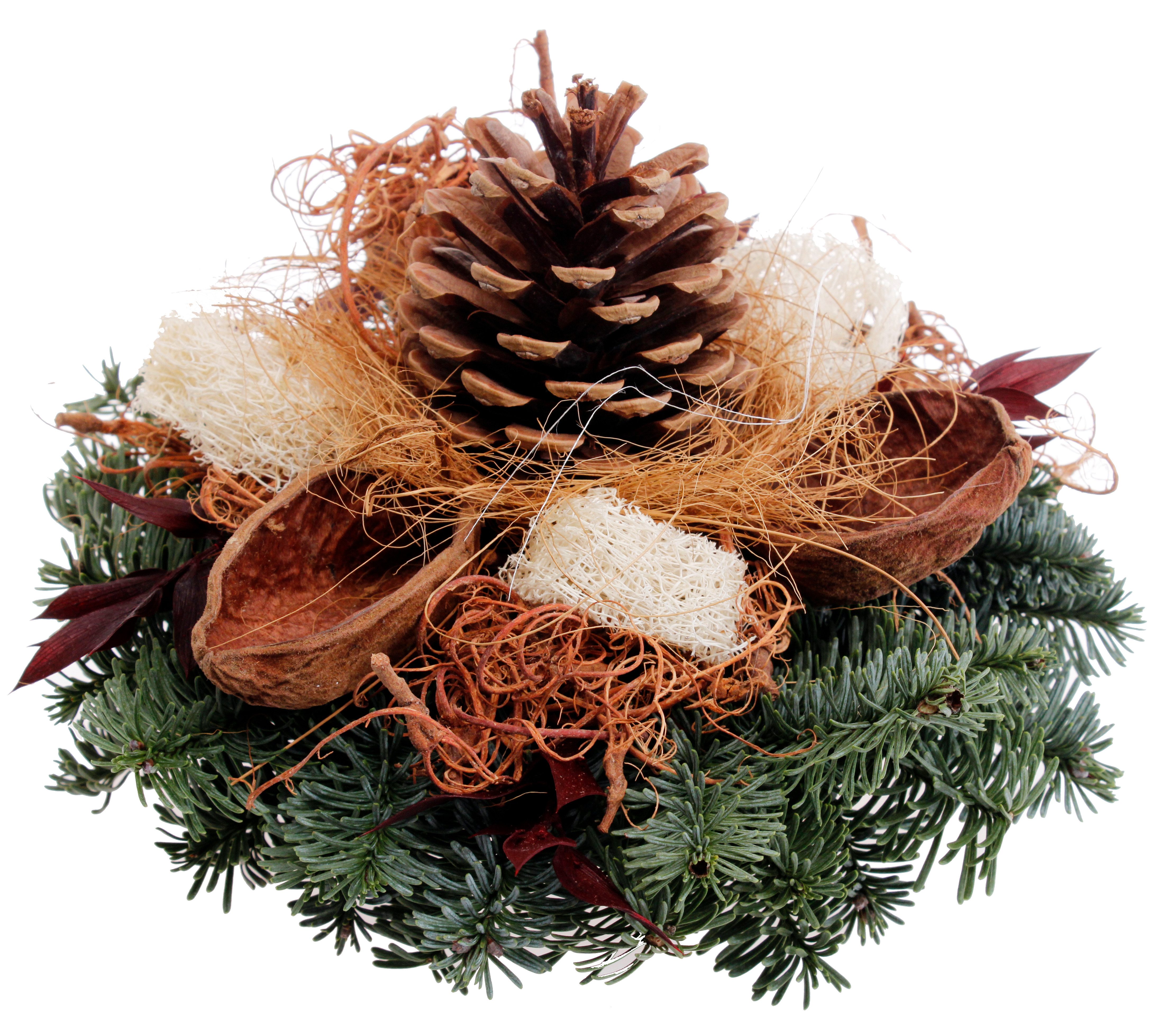 CreaFlor Home Dekokranz Natur, Durchmesser 20 günstig online kaufen