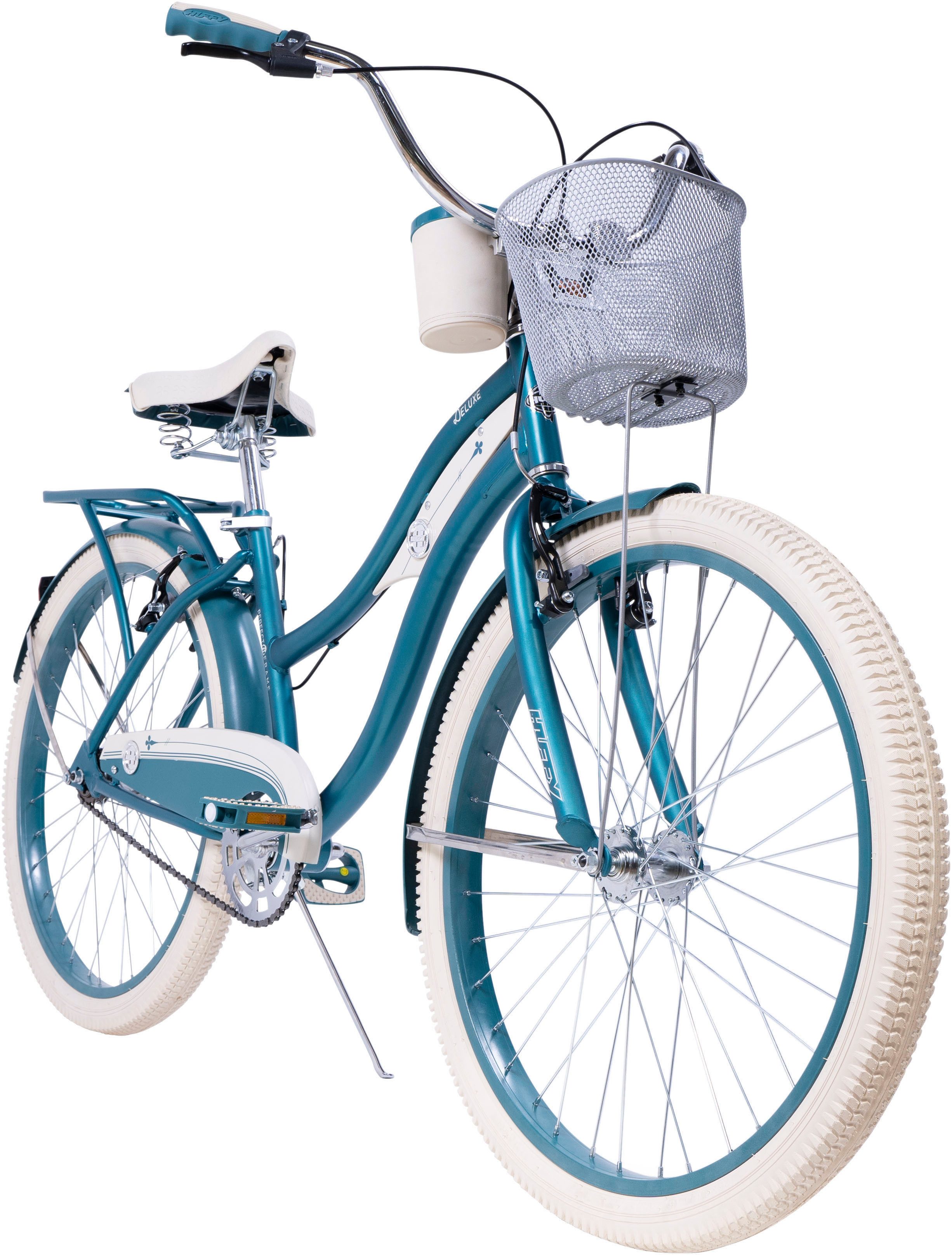 Huffy Cruiser Huffy Deluxe Cruiser Matte Emerald Green 26-Inch