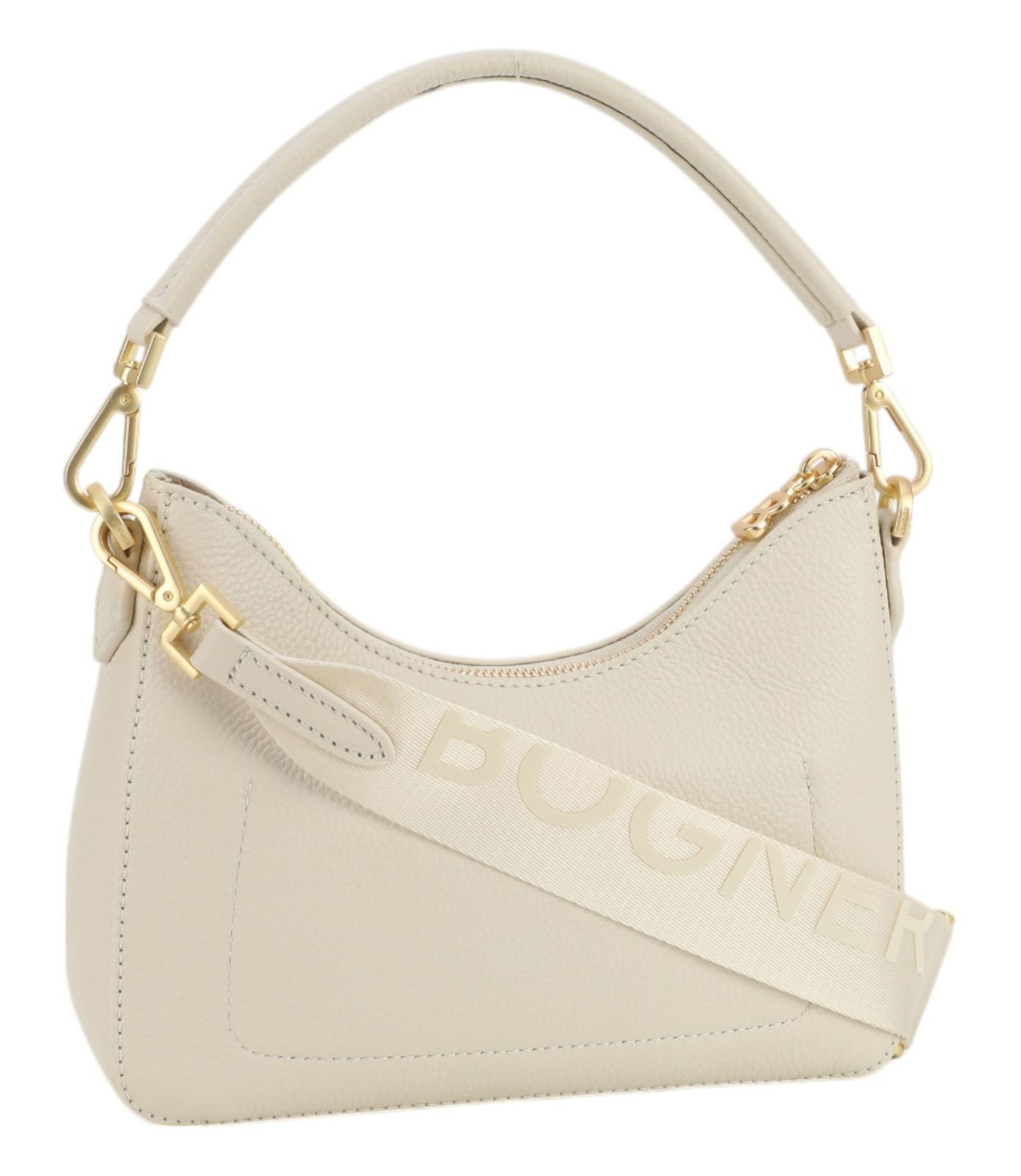 BOGNER Schultertasche Lora Shoulderbag, aus echtem Rindsleder