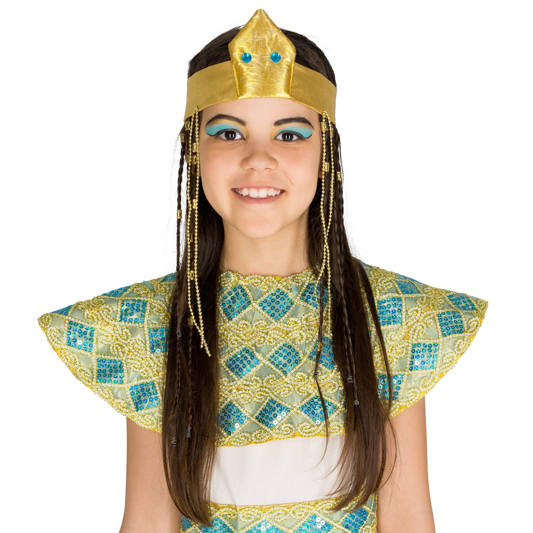 dressforfun Kostüm Mädchenkostüm Cleopatra, Bezauberndes Kleid