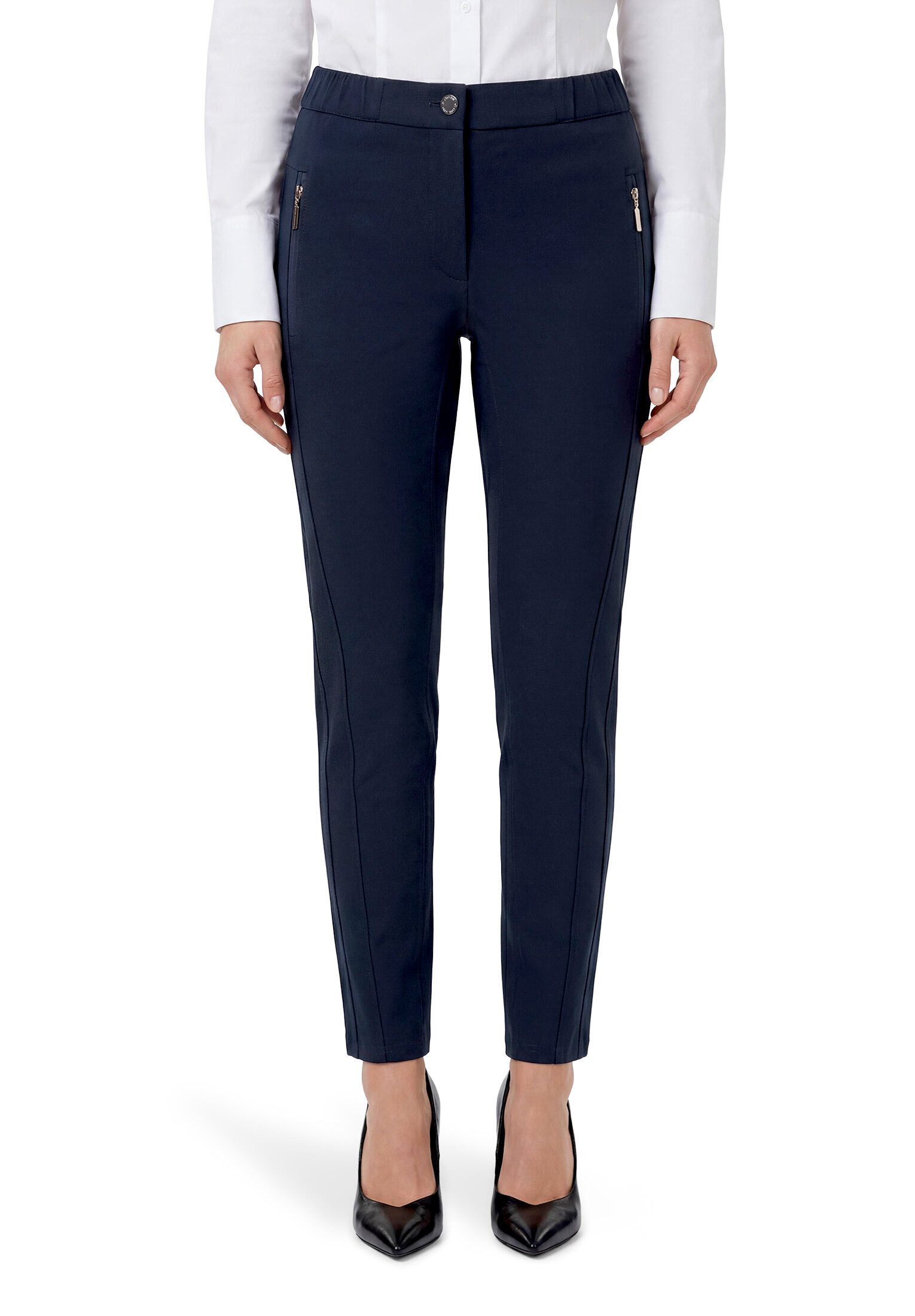 Betty Barclay Stretch-Hose Damen mit elastischem Bund Reißverschluss