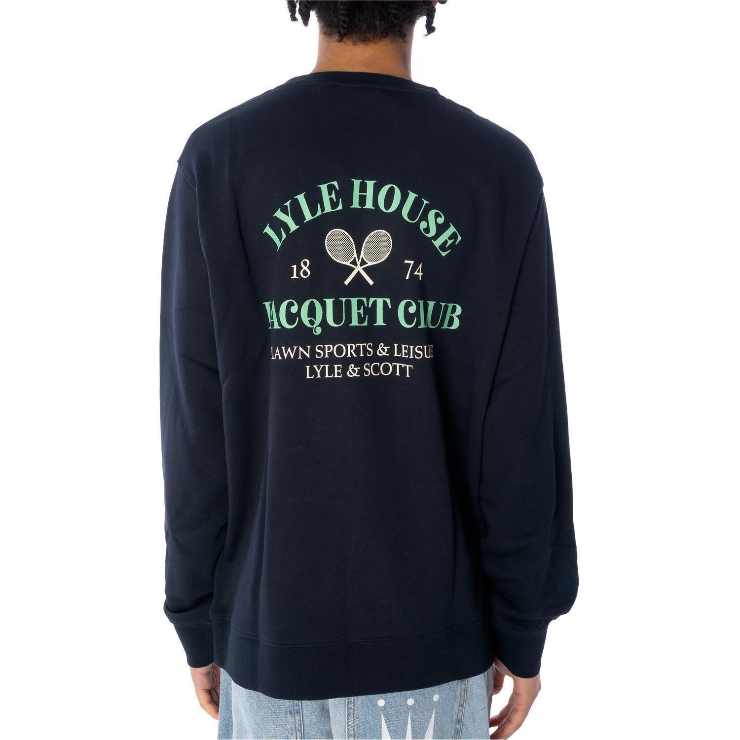 Lyle & Scott Sweater Sweatpulli Lyle & Scott Racquet Club Gra