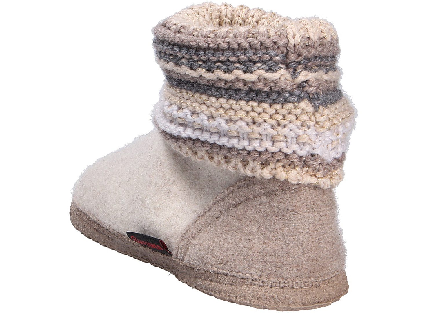 Giesswein Giesswein Damen Hüttenschuhe KIEL beige Größe Hausschuh