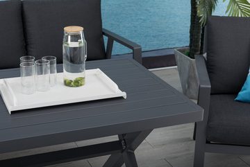 MANDALIKA Garden Gartenlounge-Set Aluminium Dining Lounge Set Salina