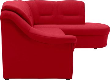 DOMO collection Ecksofa Faenza, DOMO collection Ecksofa, mit Ottomane, wahlweise mit Bettfunktion