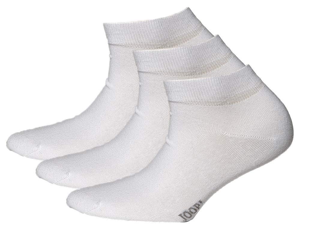 JOOP Farbwahl Basic Soft Cotton Sneaker 3-Pack Uni Damen Kurzsocken 3 Paar