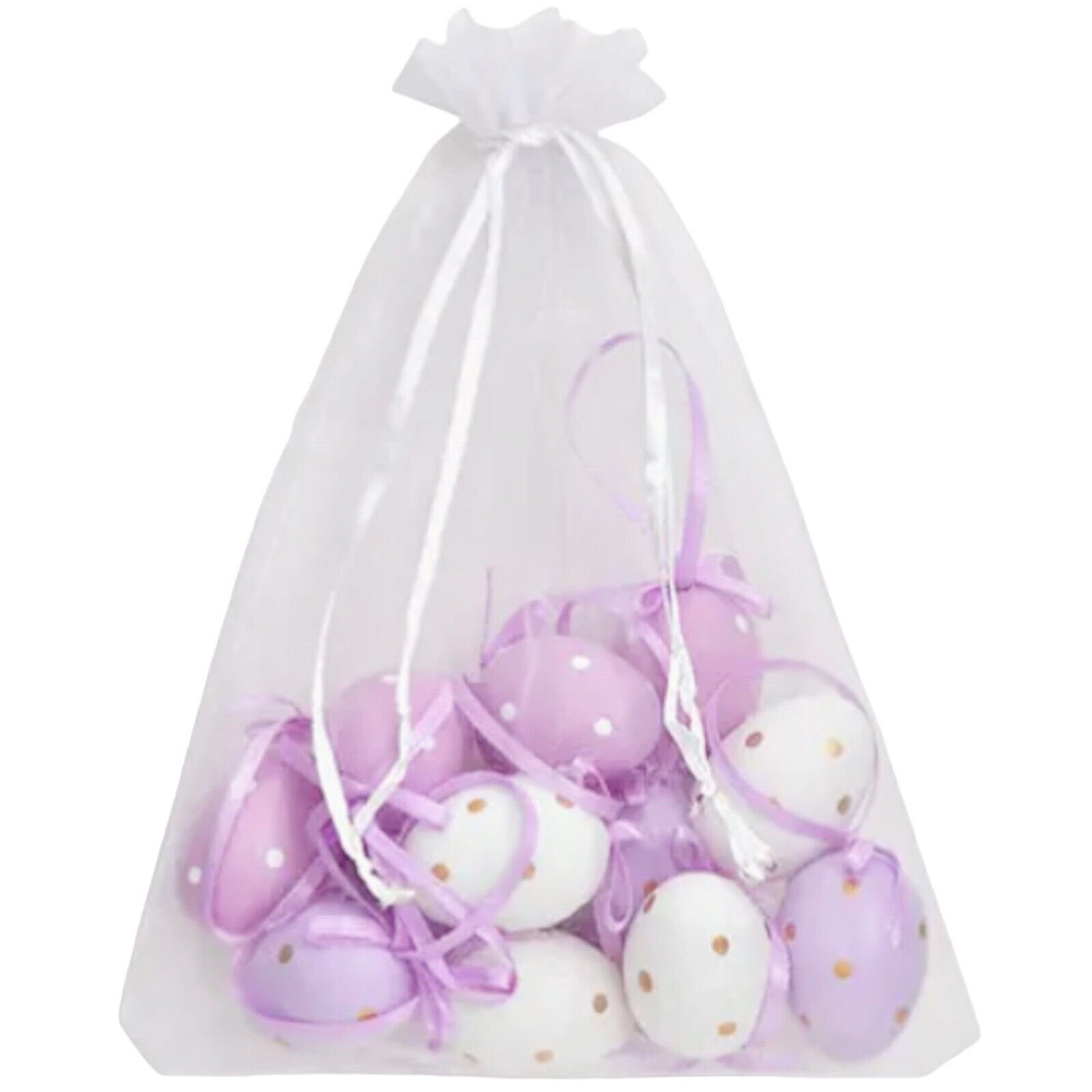 Taschen4life Osterei Ostereier zum hängen, (Set, 12 Stück), für drinnen und draußen, 4x3cm, Eier Ostern